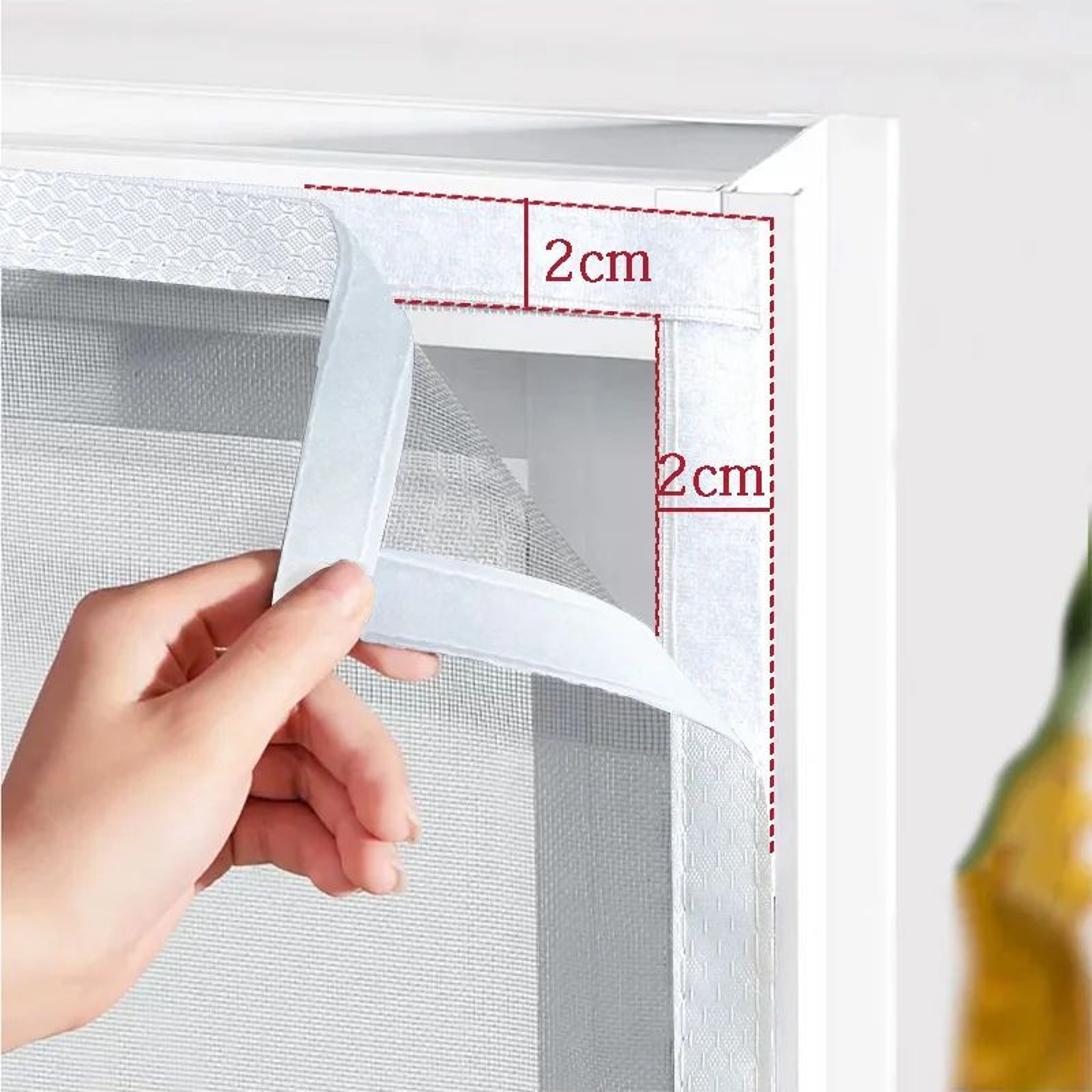 Custom Zipper Mosquito Window Screen Washable Insect Mesh 1