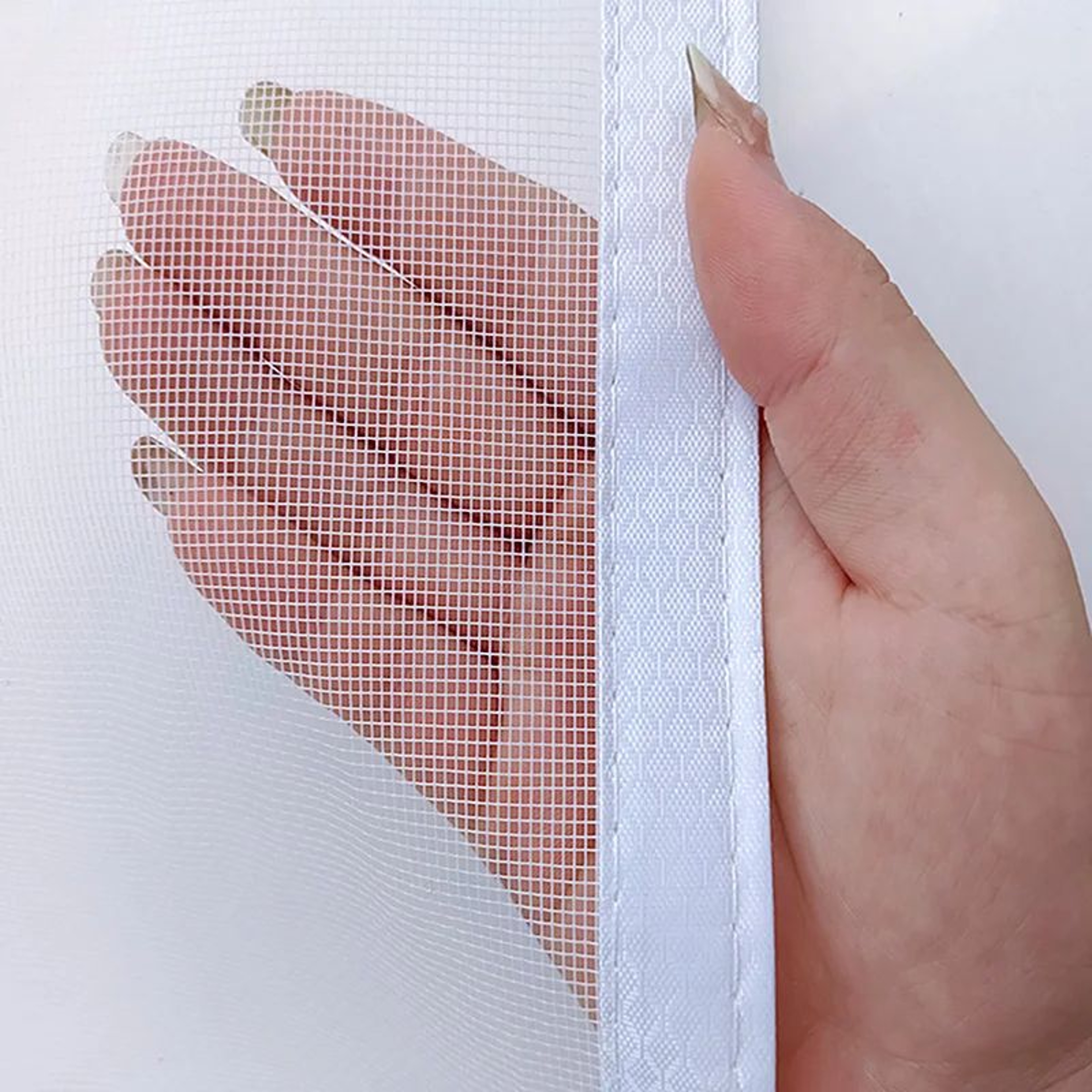 Custom Zipper Mosquito Window Screen Washable Insect Mesh 3