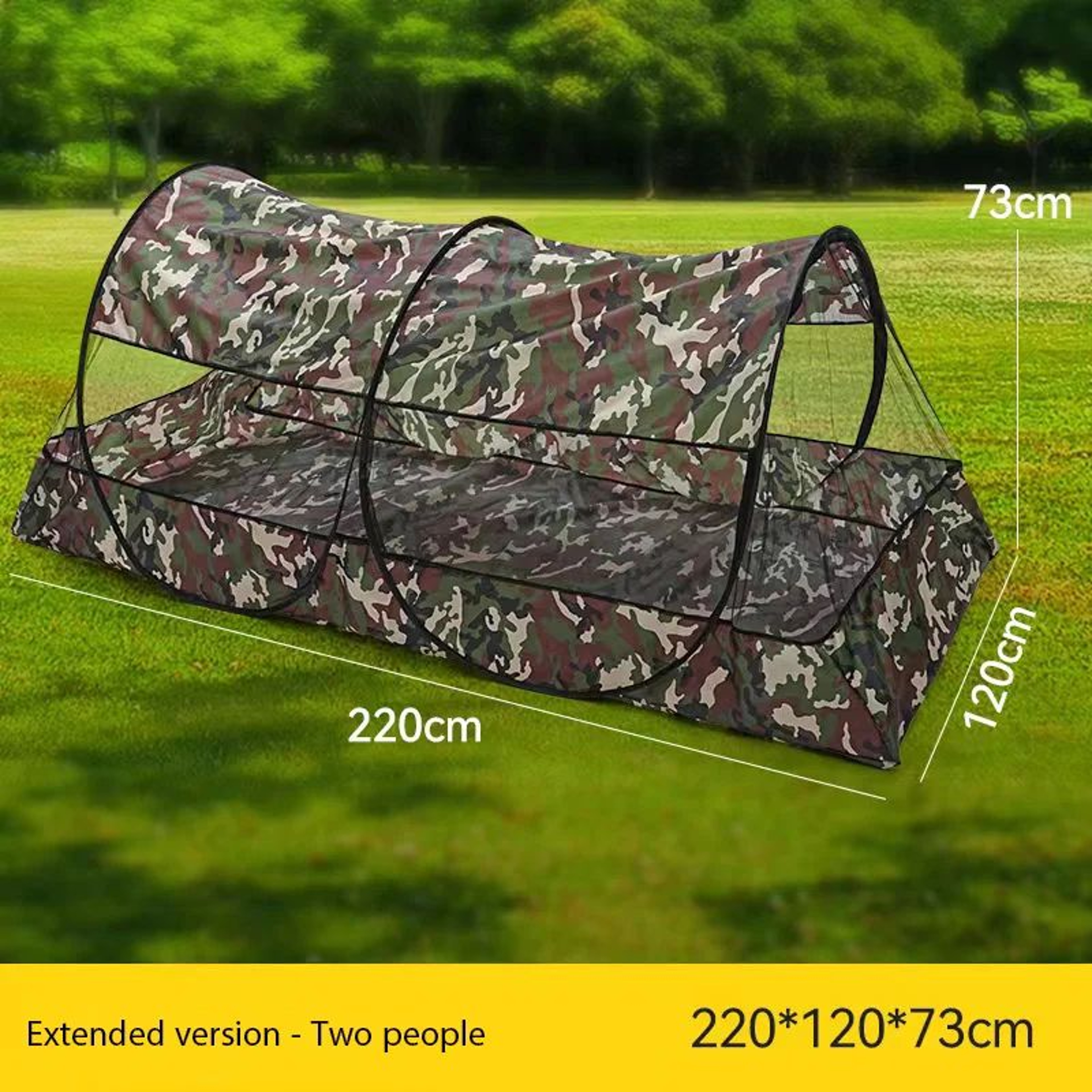 Foldable Portable Mosquito Net Tent With Bottom Zipper 3