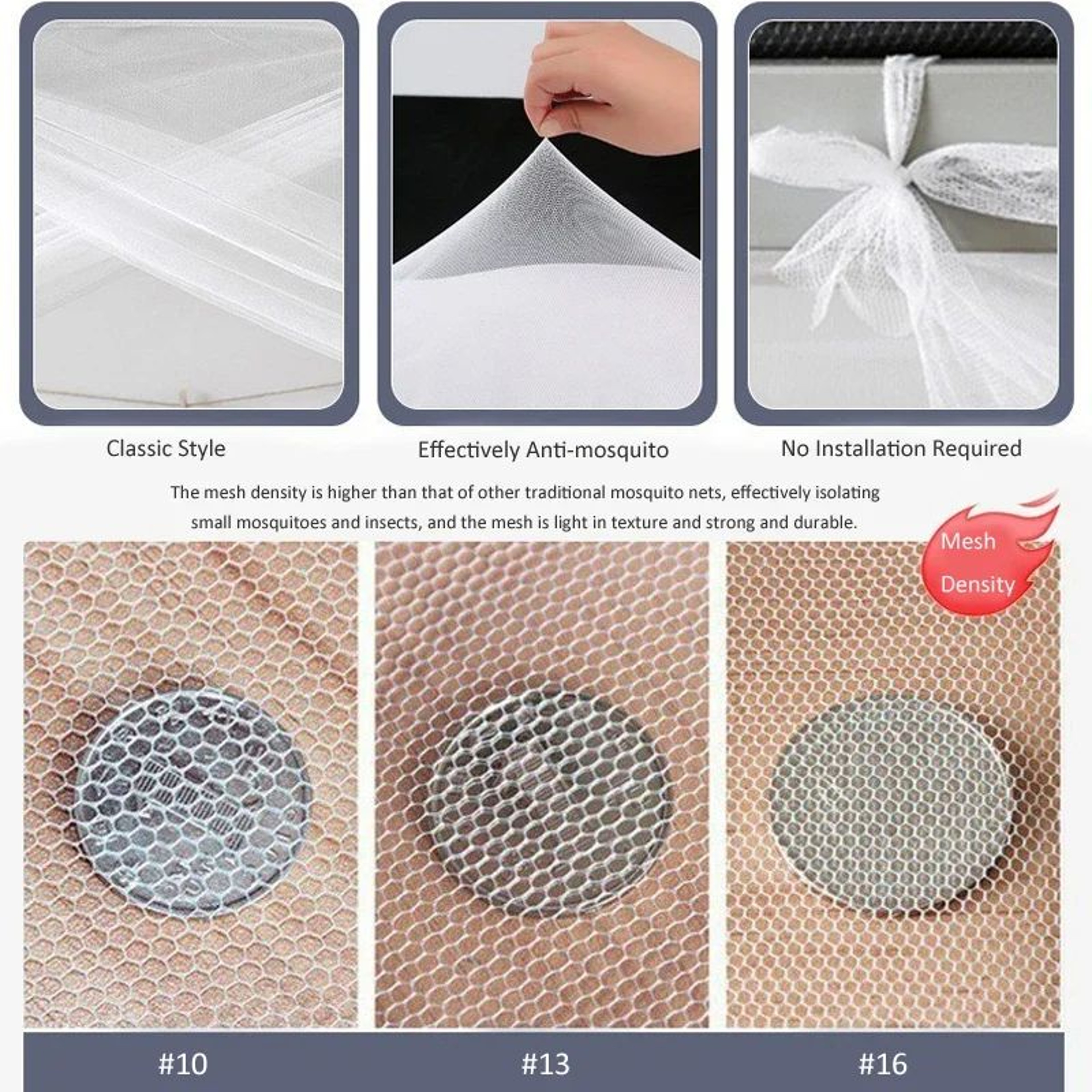 White Dormitory Bunk Bed Mosquito Net Curtain 5
