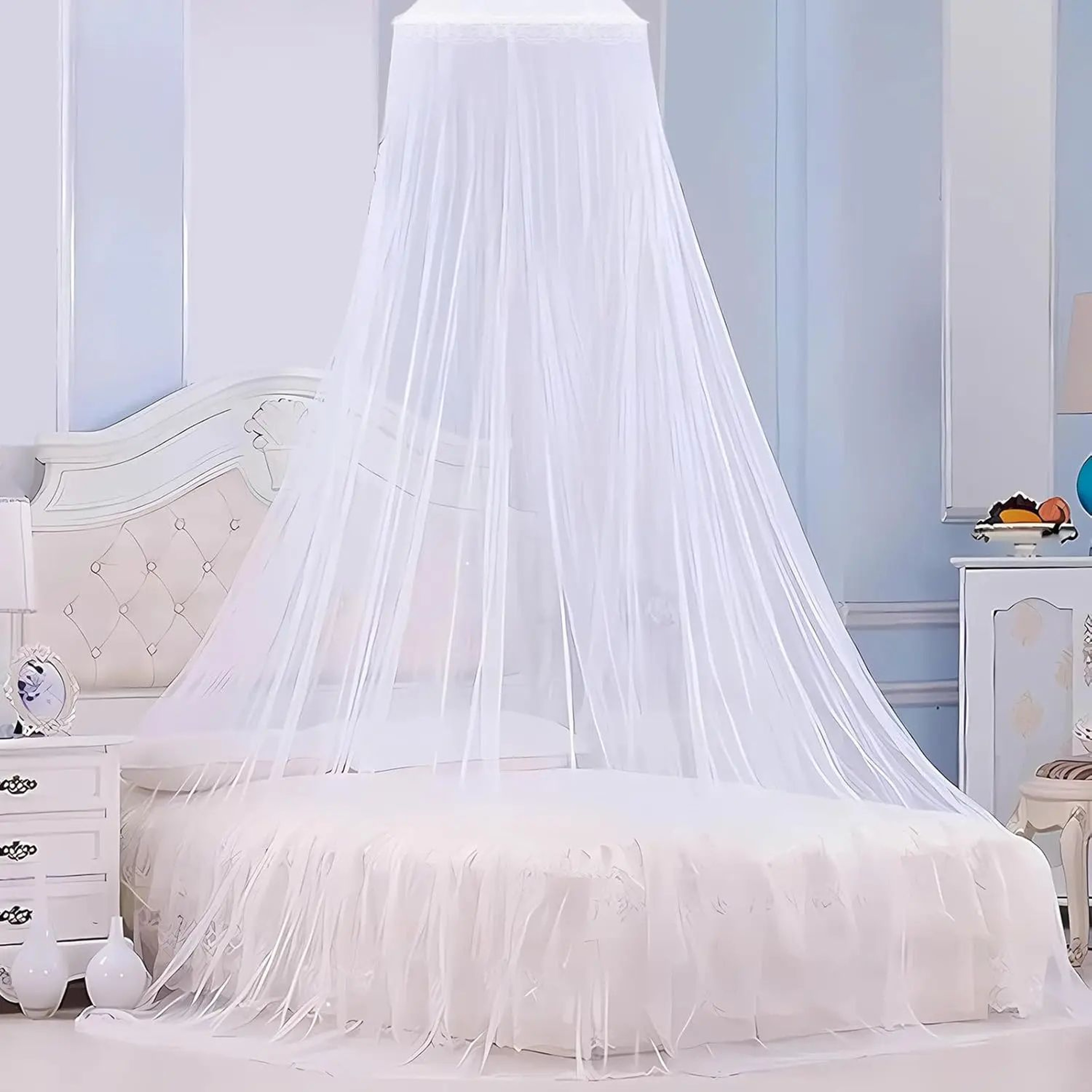 Large Mosquito Net Bed Canopy For Home And Camping 8