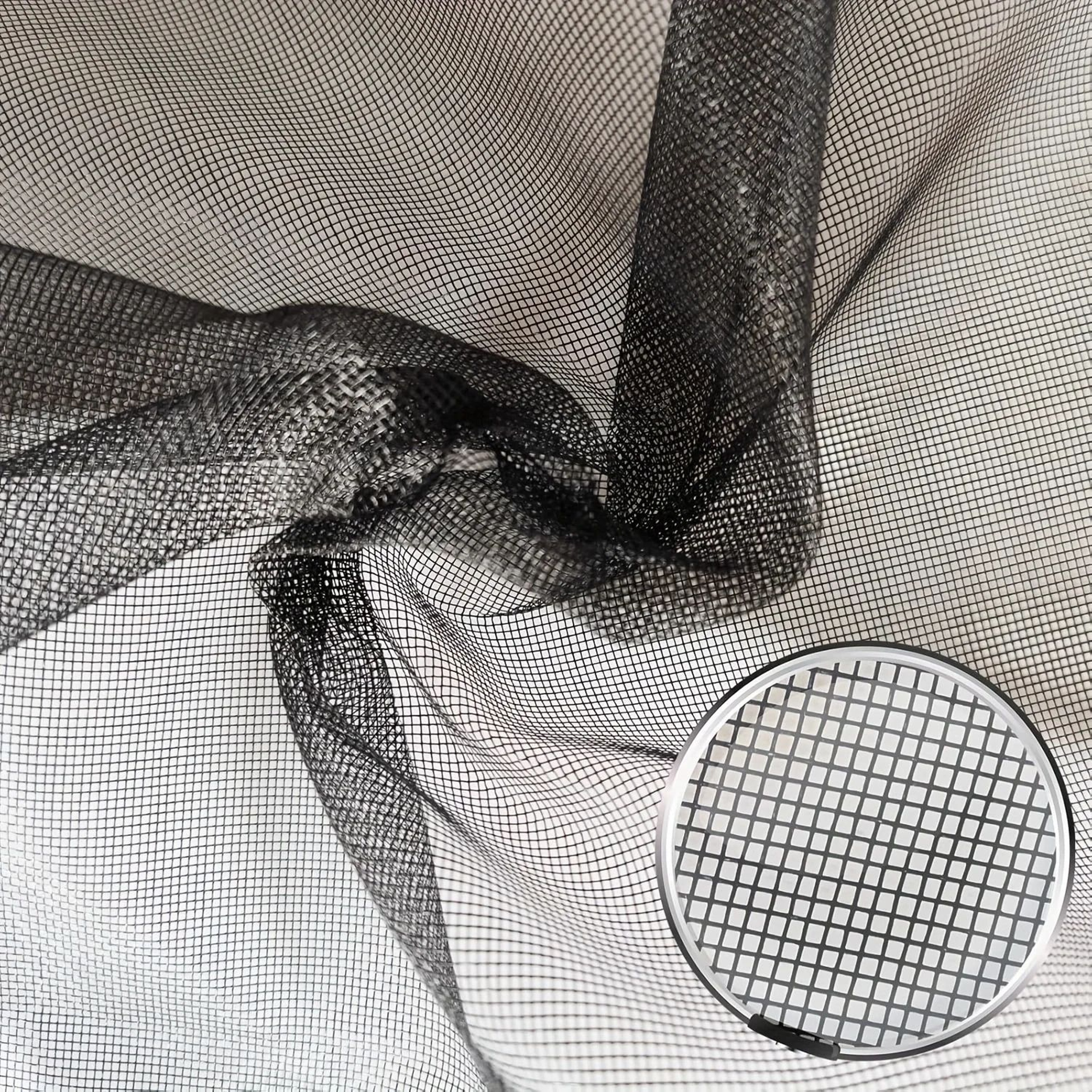Adjustable Fiberglass Window Screen Replacement Mesh 5
