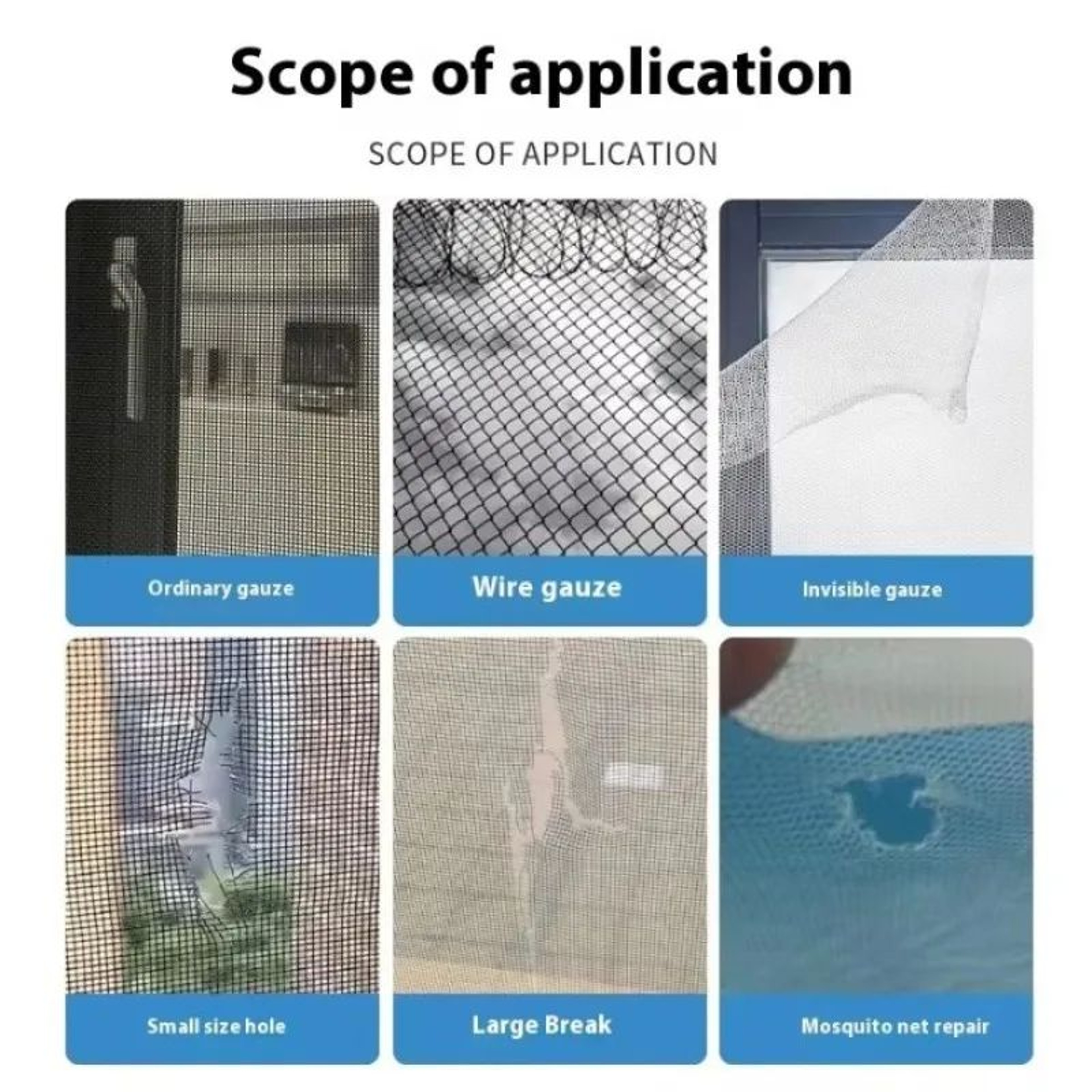 Quick Fix Mesh Screen Repair Tape 4