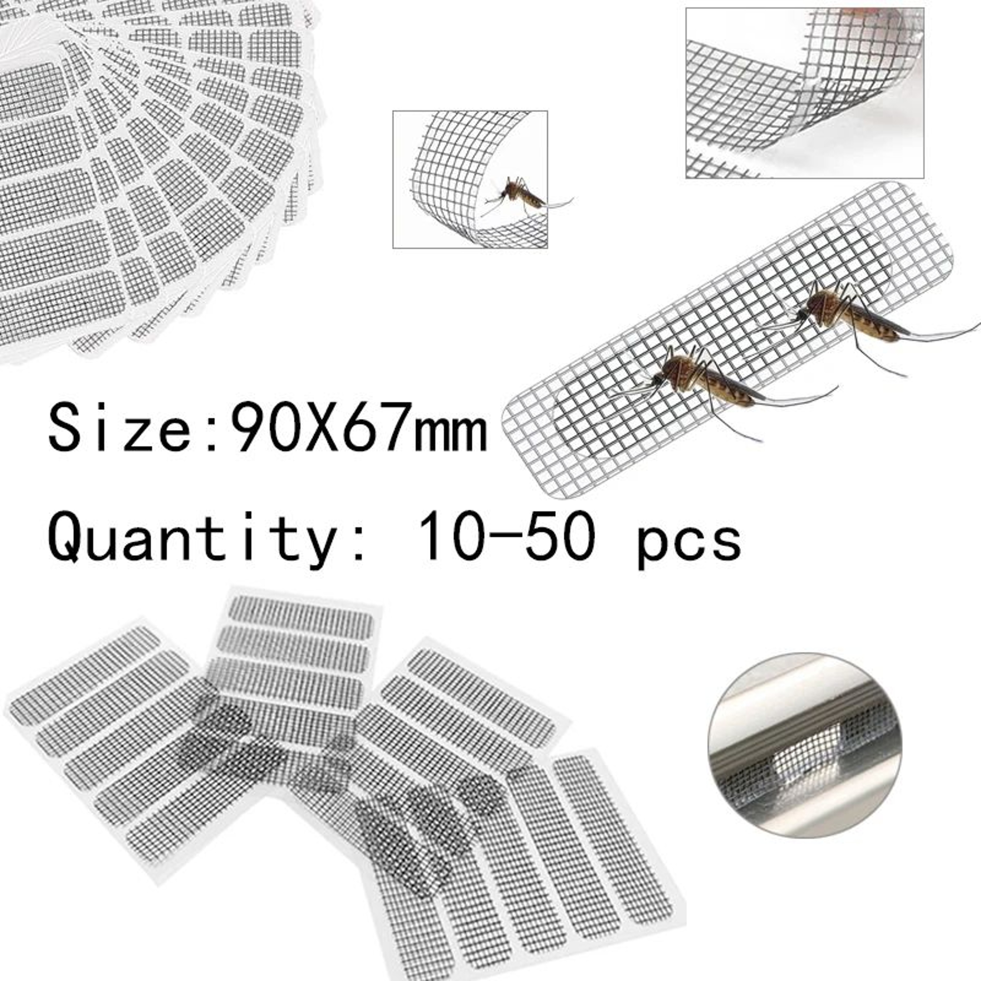 Quick Fix Mosquito Net Repair Patches 0