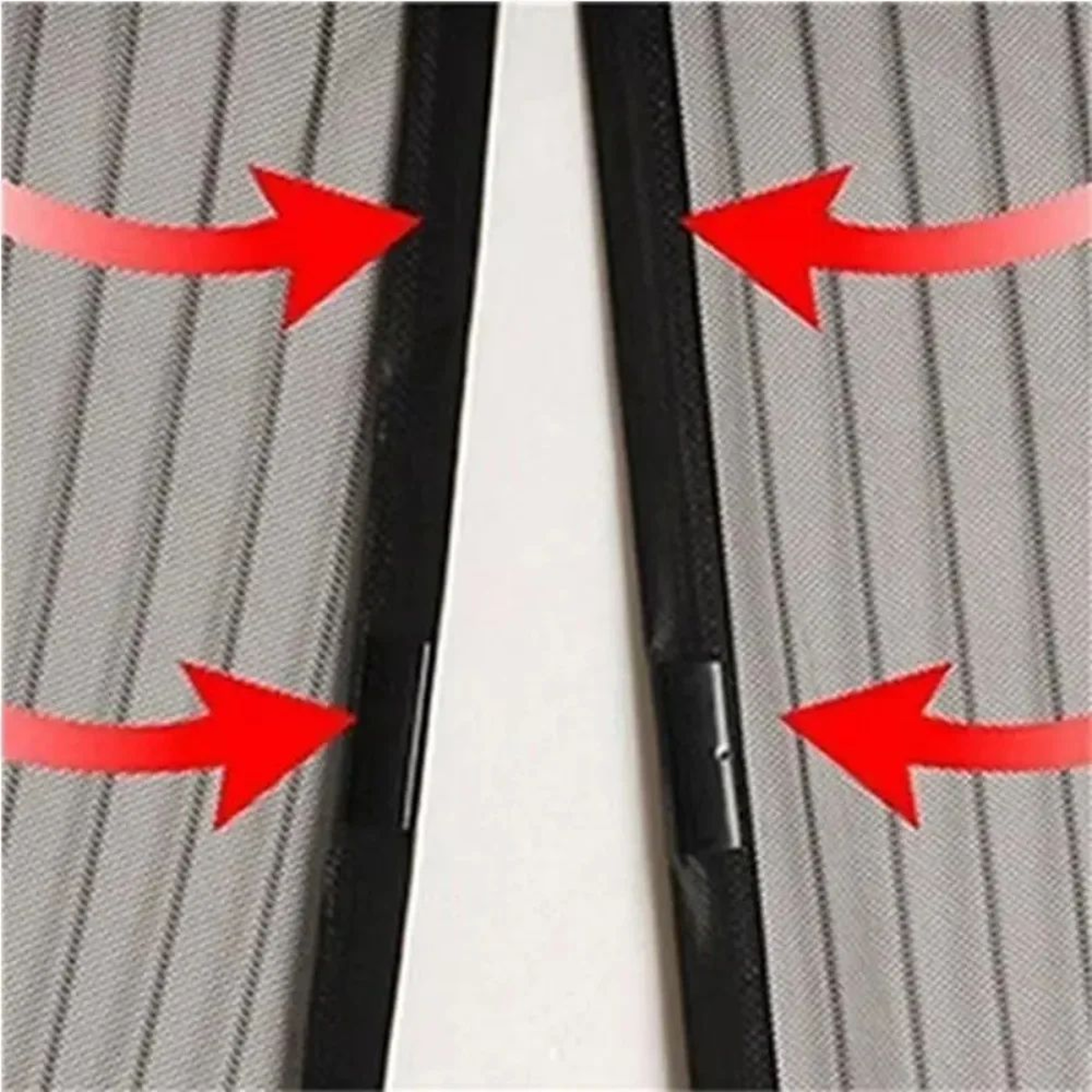 Breeze Guard Magnetic Mosquito Screen Curtain 5