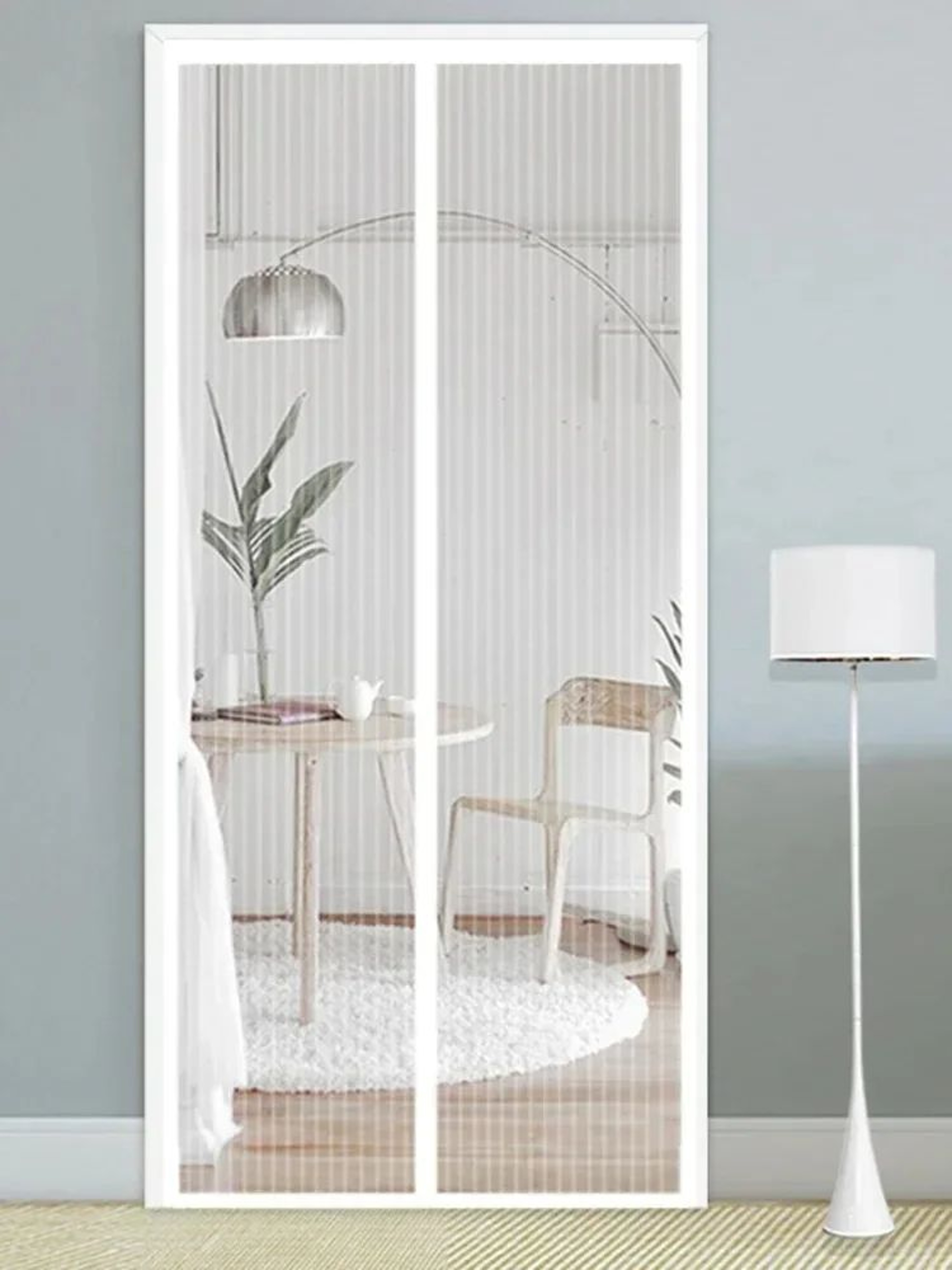 Breeze Guard Magnetic Mosquito Screen Curtain 7