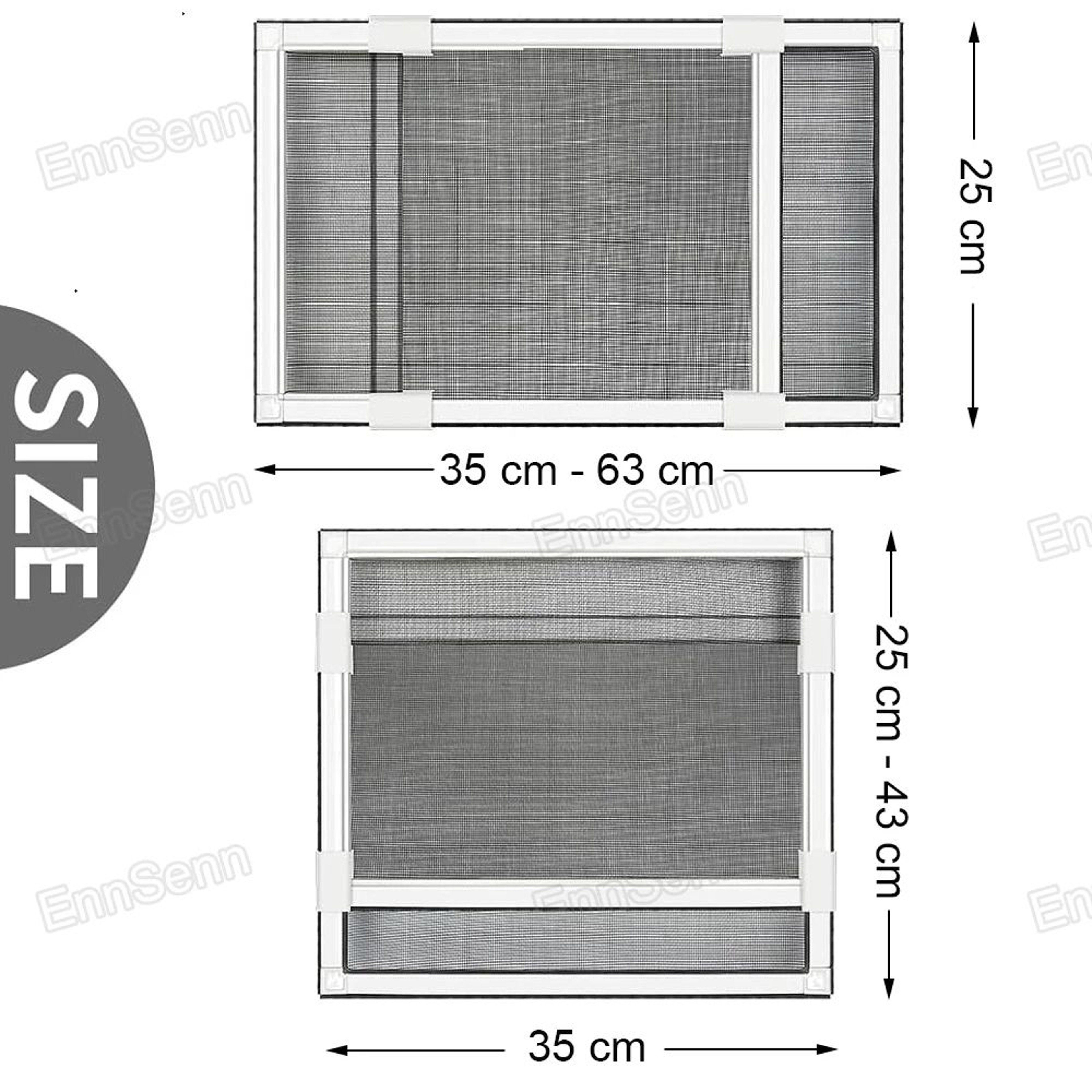 Expandable Adjustable Window Screen Mosquito Mesh 6