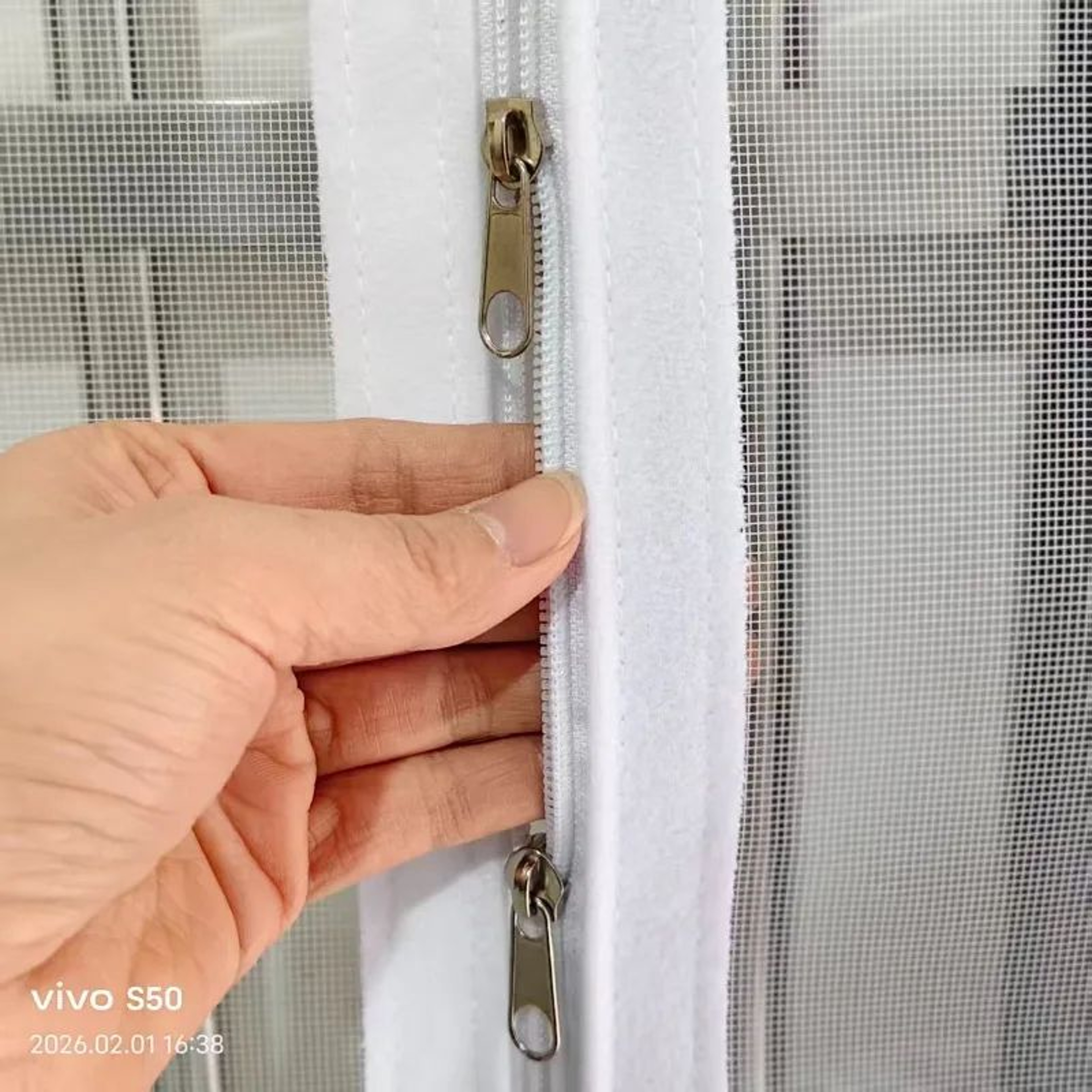 Self Adhesive Mosquito Window Screen Breathable Mesh 2