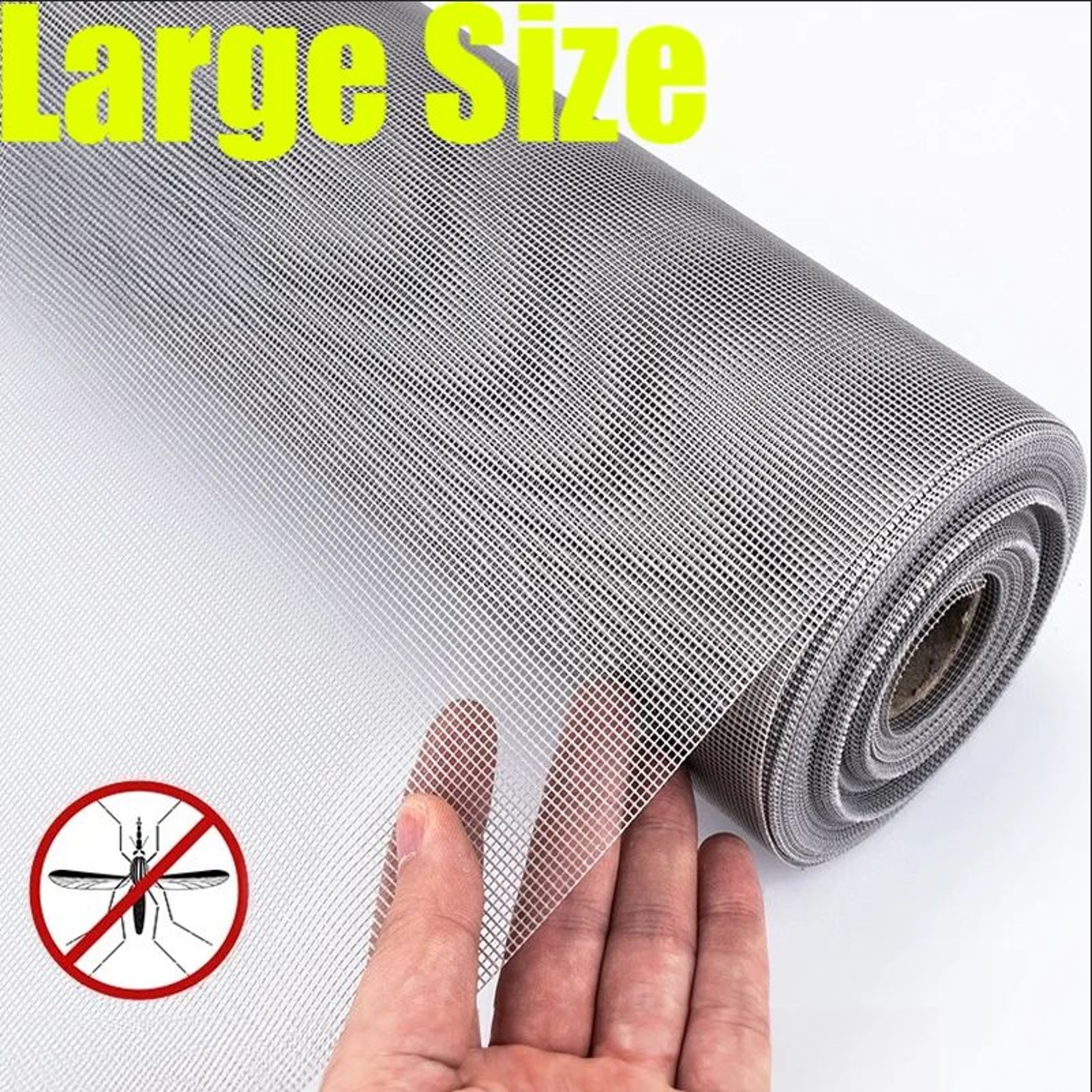 DIY Pet Proof Window Screen Mosquito Mesh 2