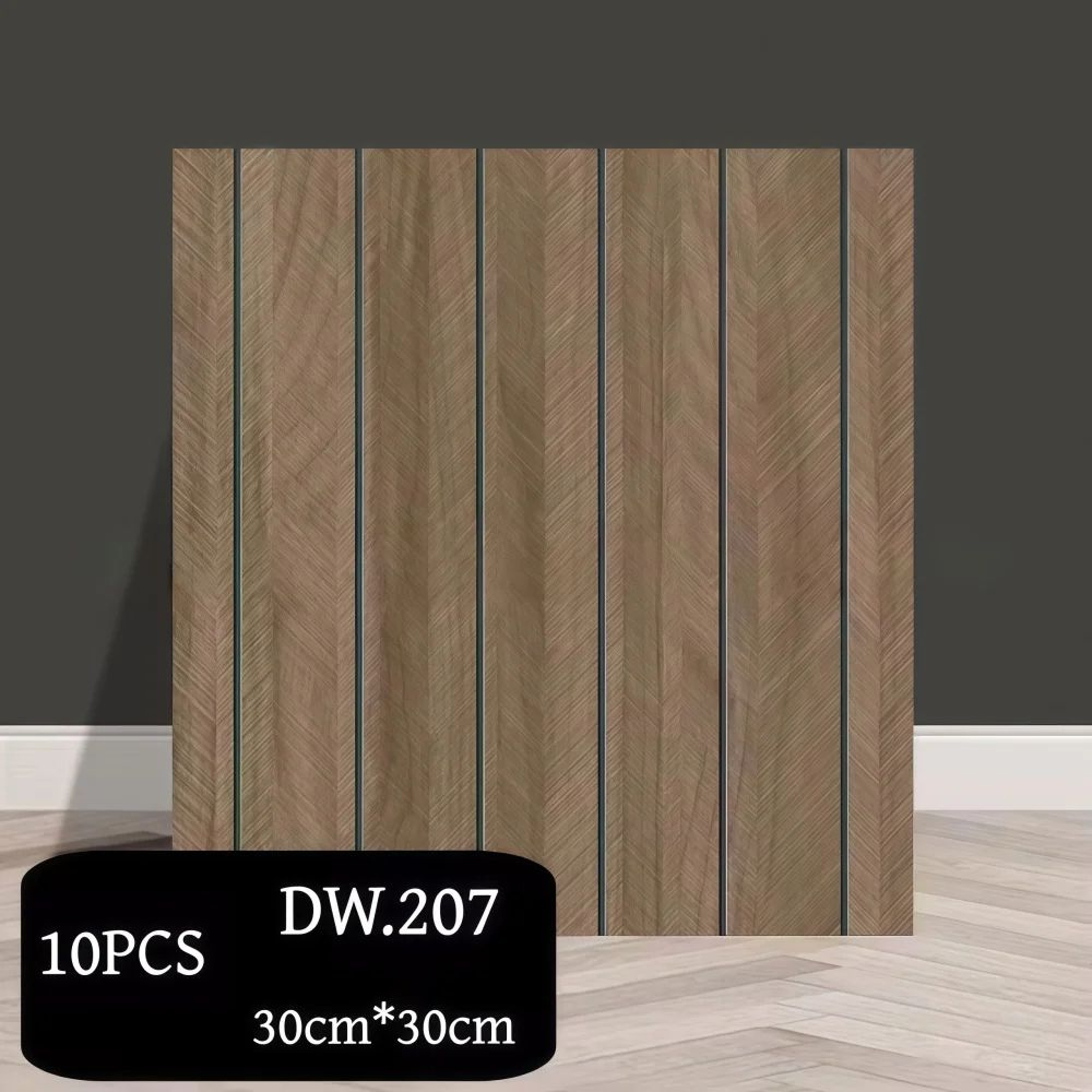 Wood Grain 3D Self Adhesive Wall Panels 8