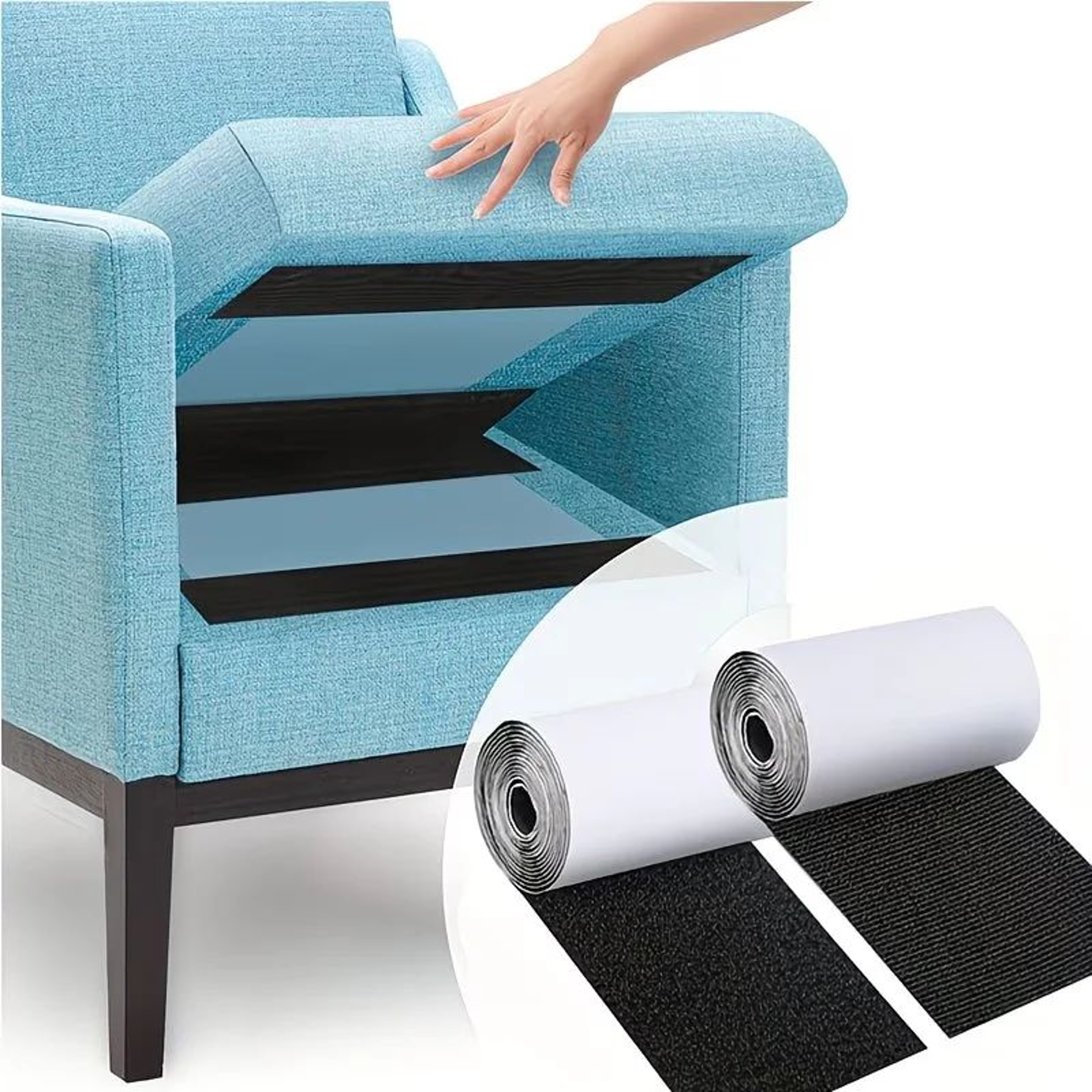 Heavy Duty Adhesive Hook And Loop Tape 3