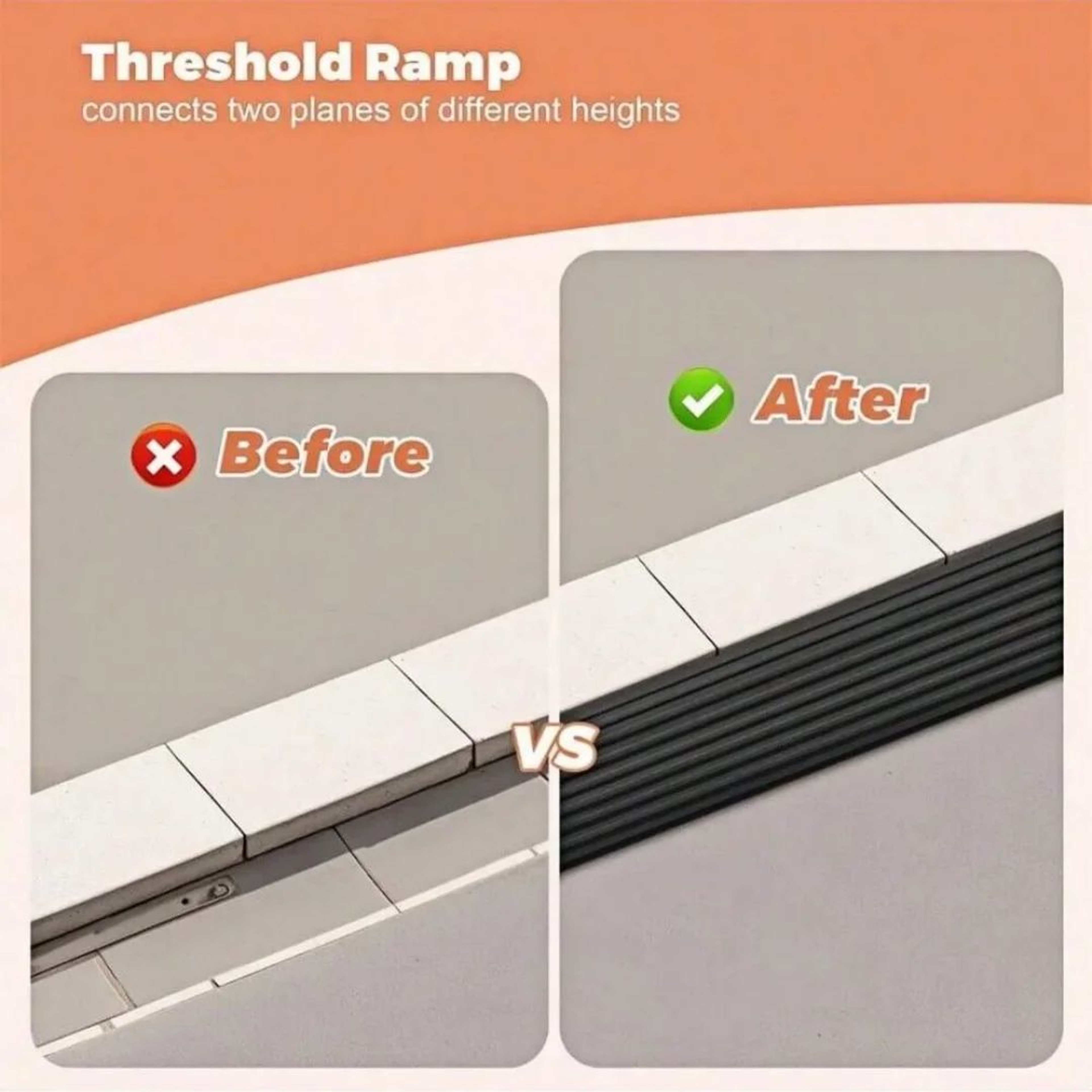 Self Adhesive Threshold Transition Ramp 2
