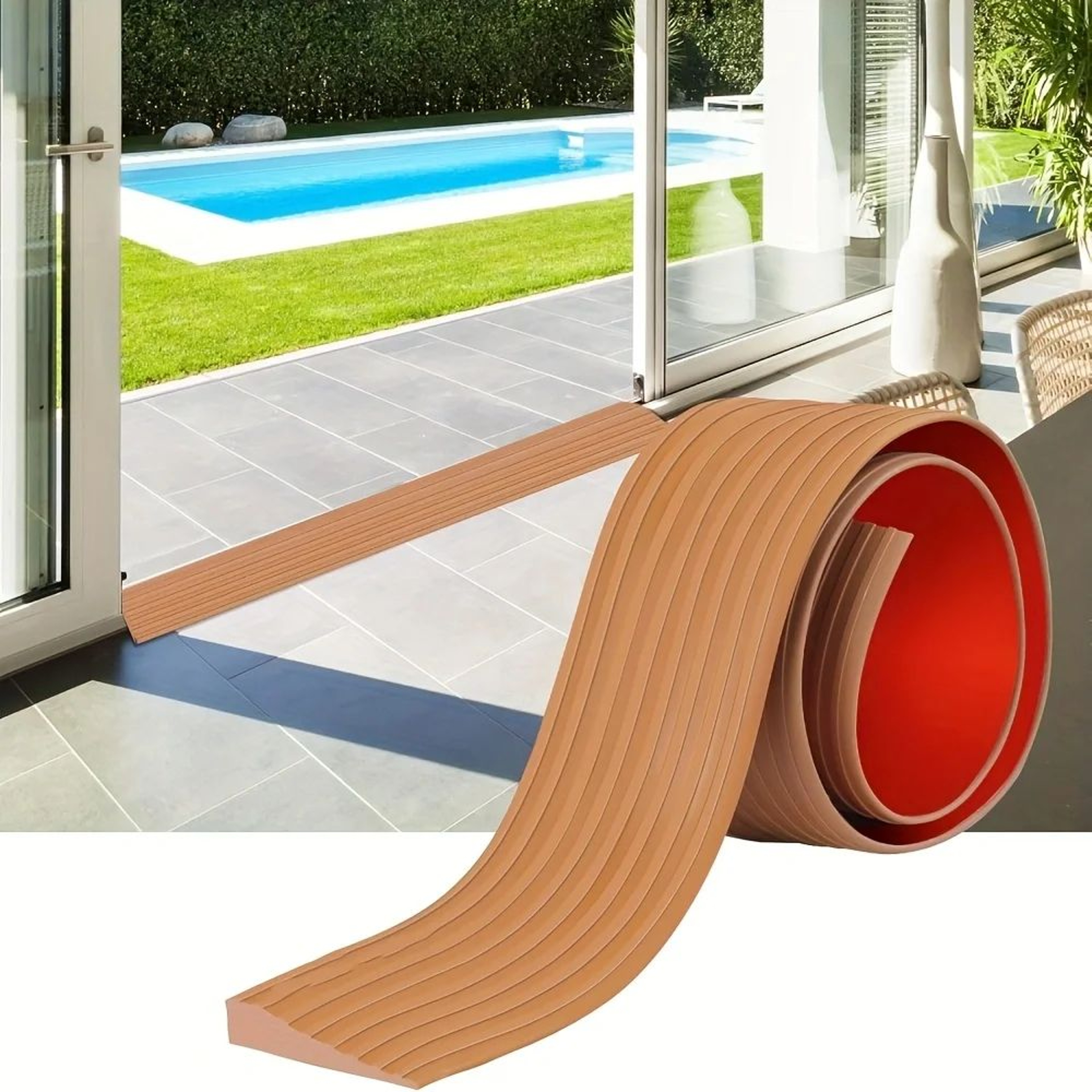 Self Adhesive Rubber Door Threshold Ramp 7