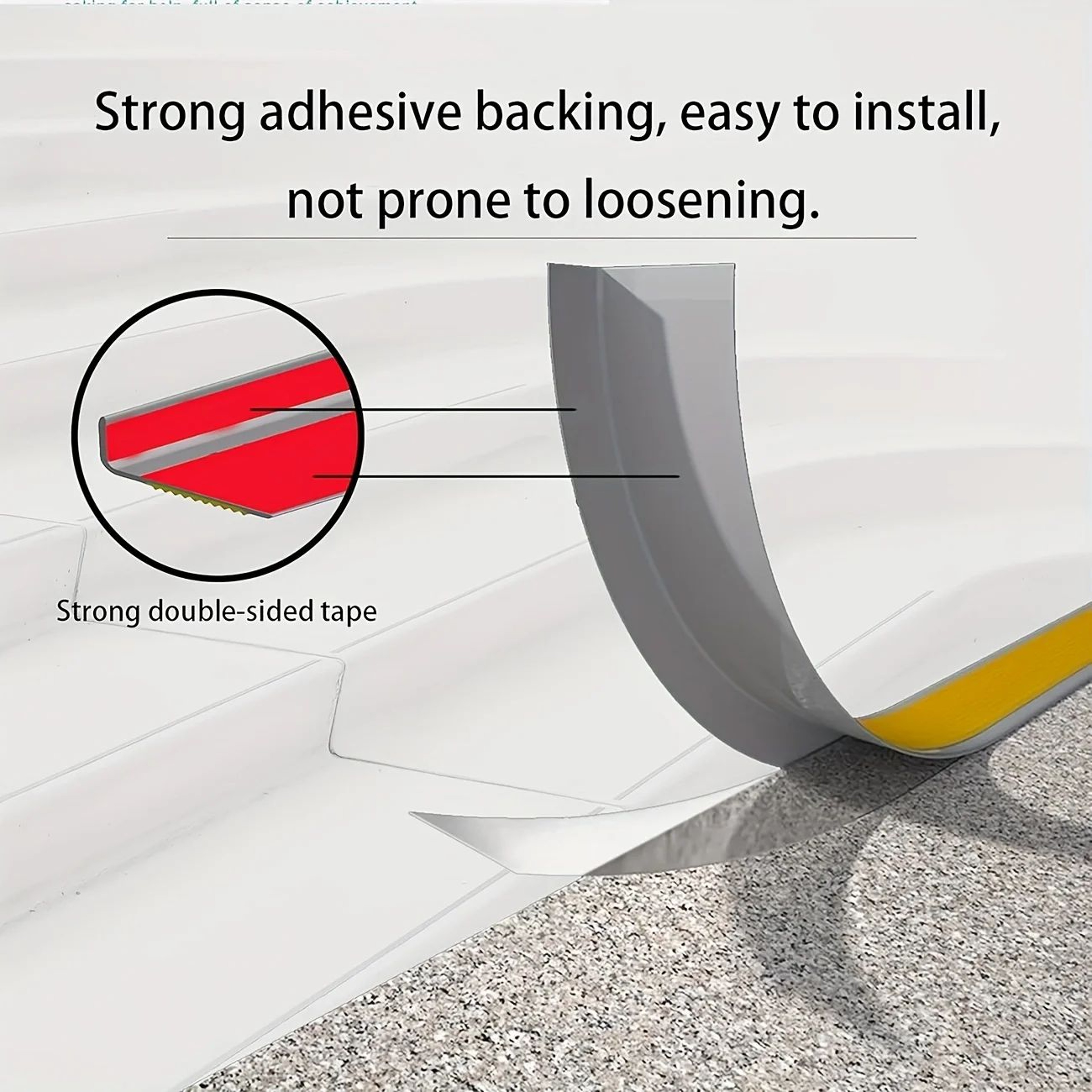 Self Adhesive Non Slip Stair Edge Protector 2
