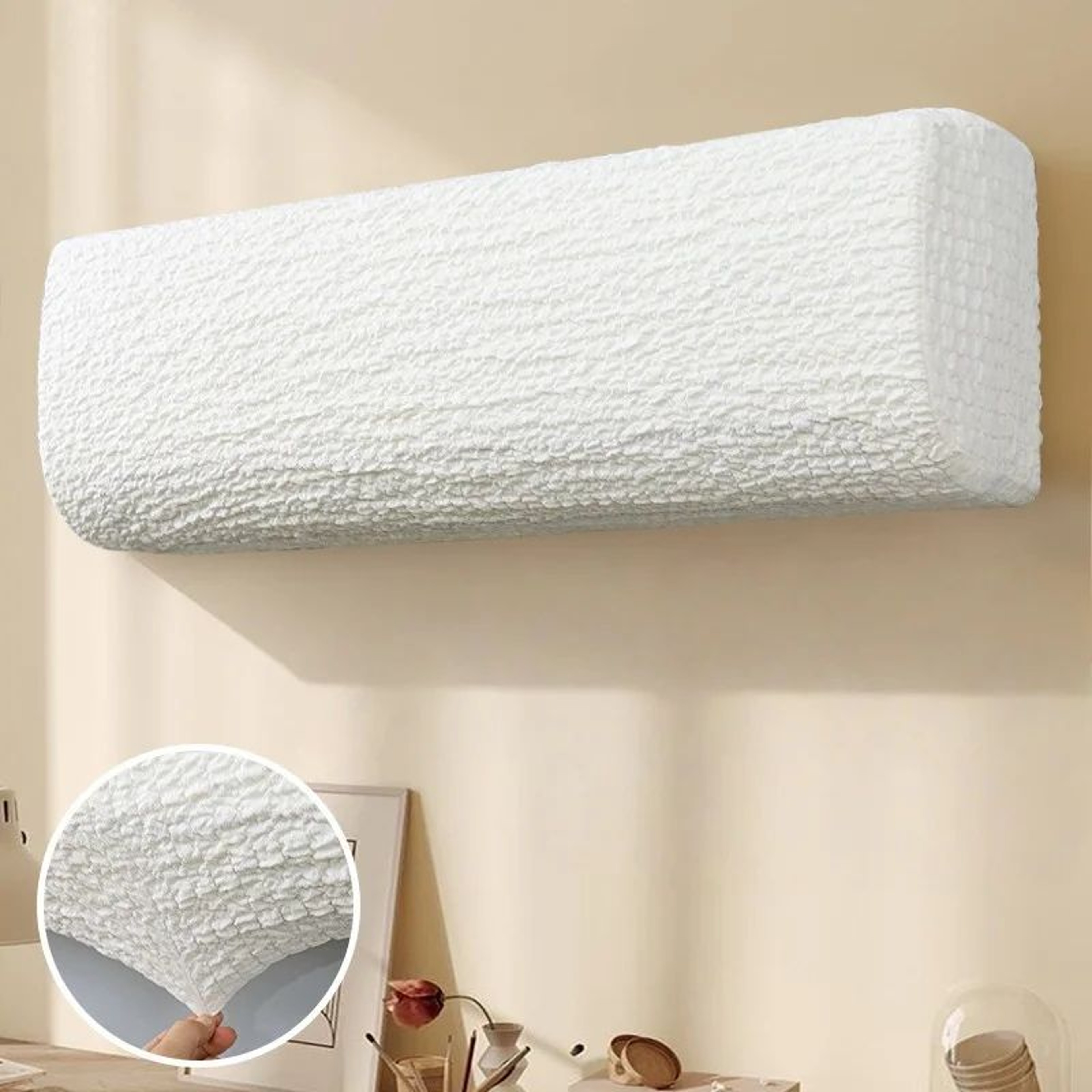 Elastic Dustproof Wall Air Conditioner Cover 4