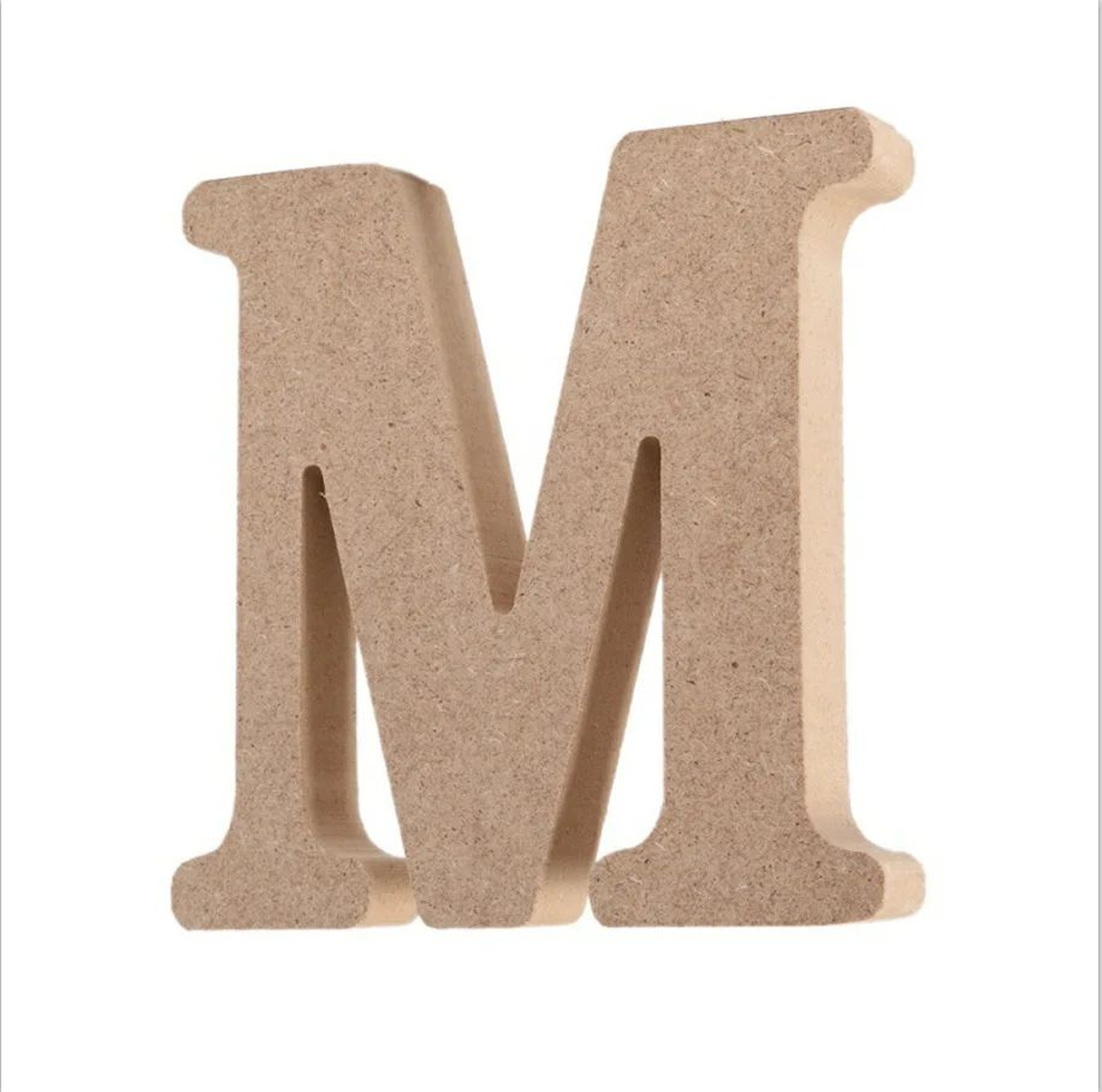 Freestanding Wooden Alphabet Letter Decor 12
