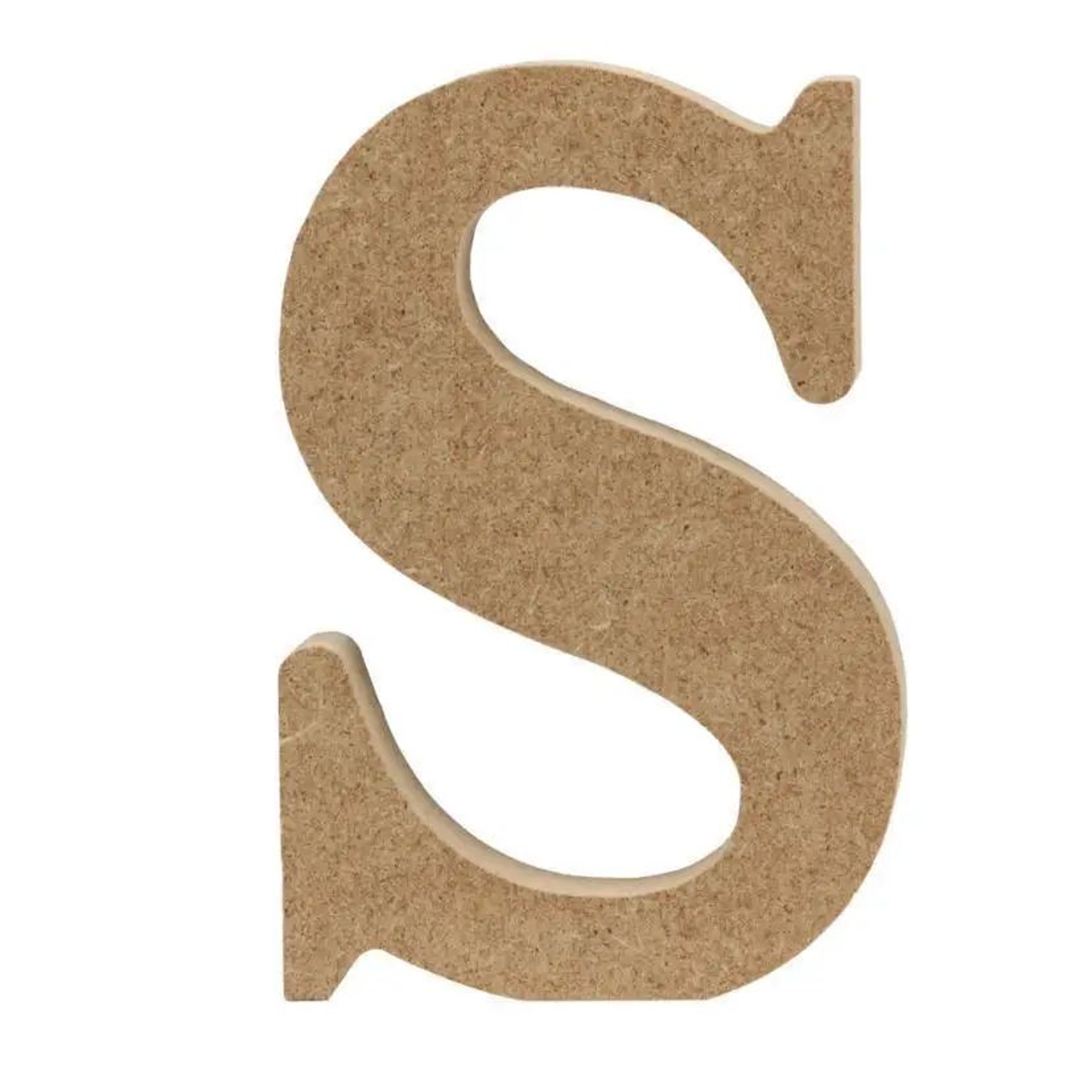 Freestanding Wooden Alphabet Letter Decor 18