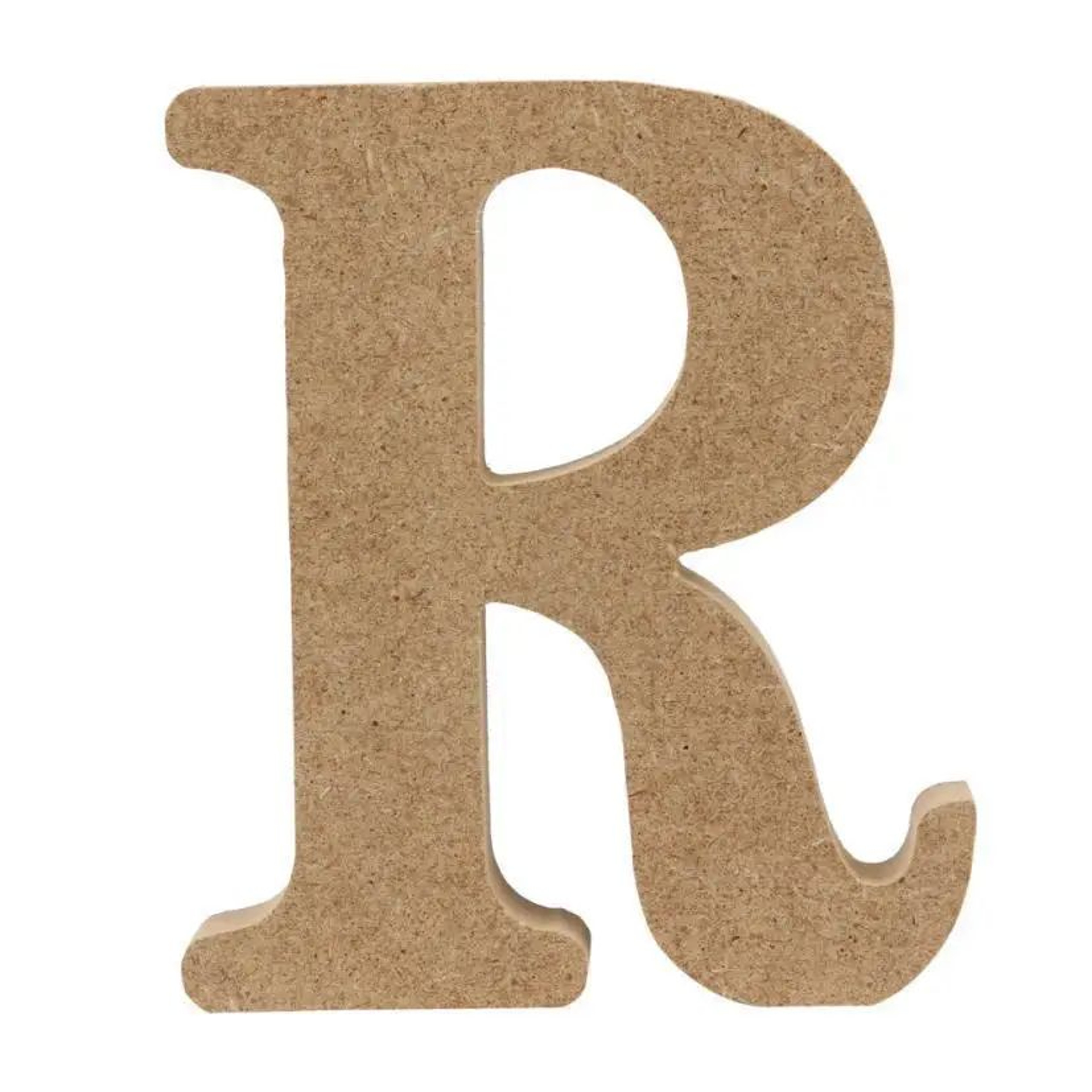 Freestanding Wooden Alphabet Letter Decor 17