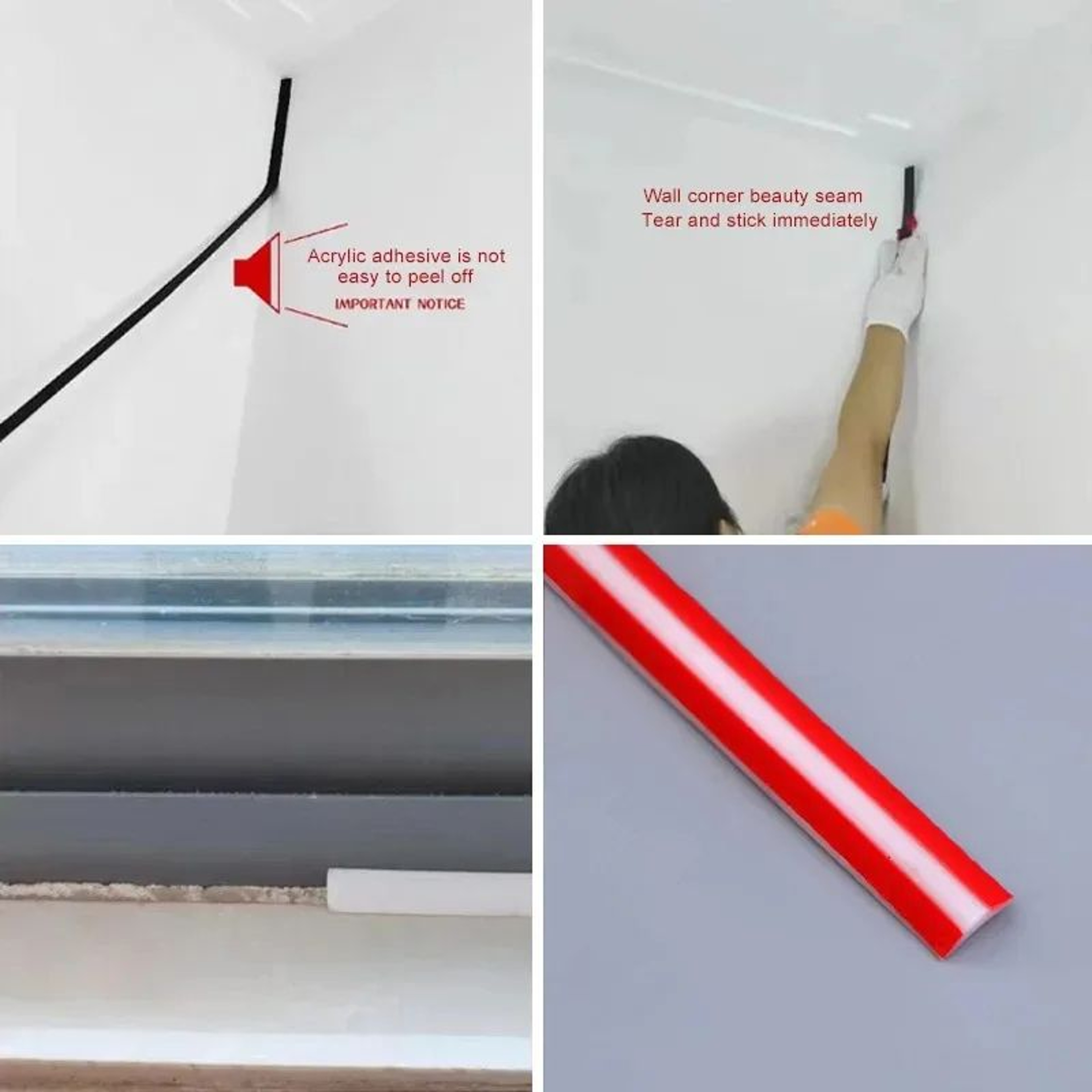 Flexible Self Adhesive Inner Corner Trim 5