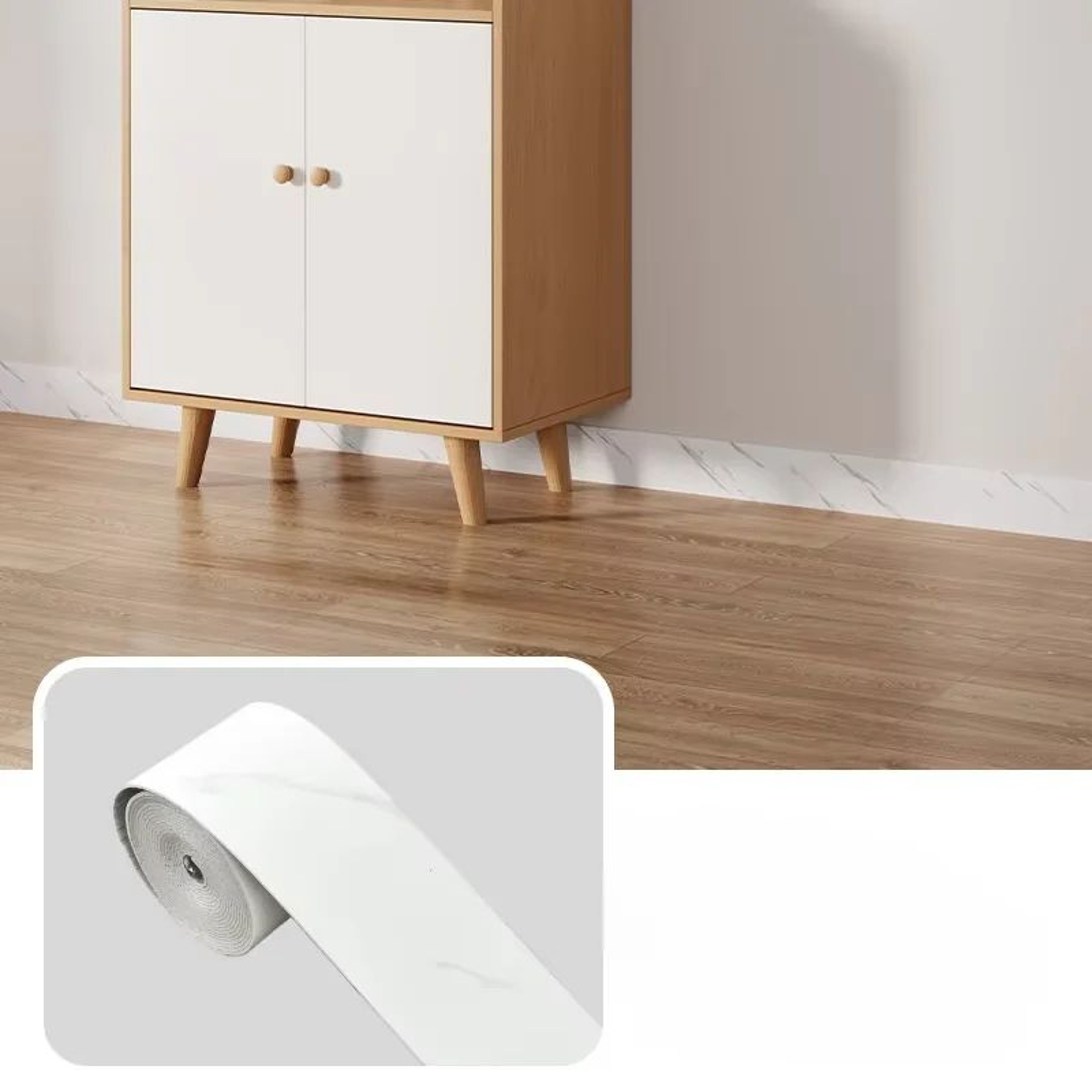 Flexible Self Adhesive Skirting Board 10
