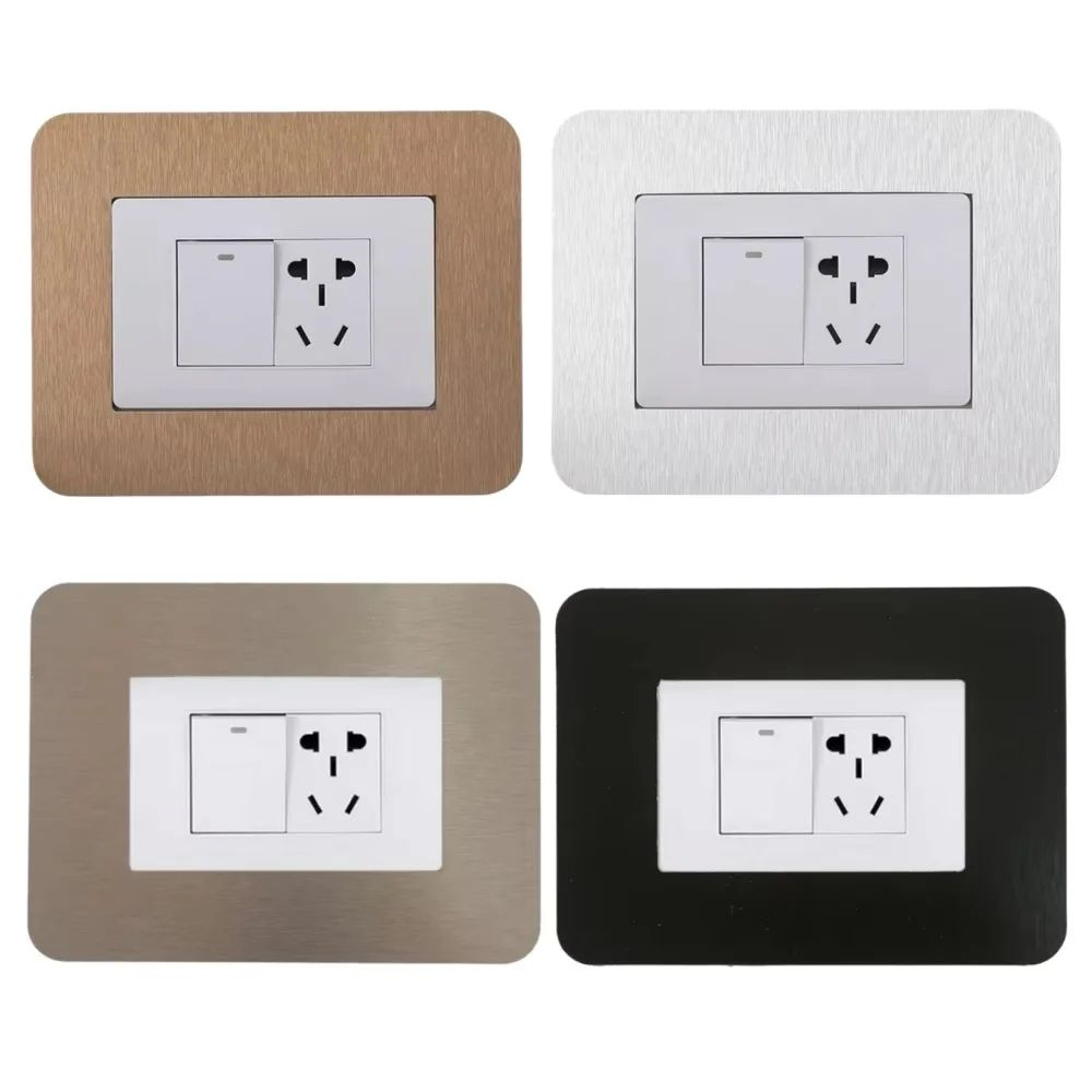 Aluminum Light Switch Wall Protector 0