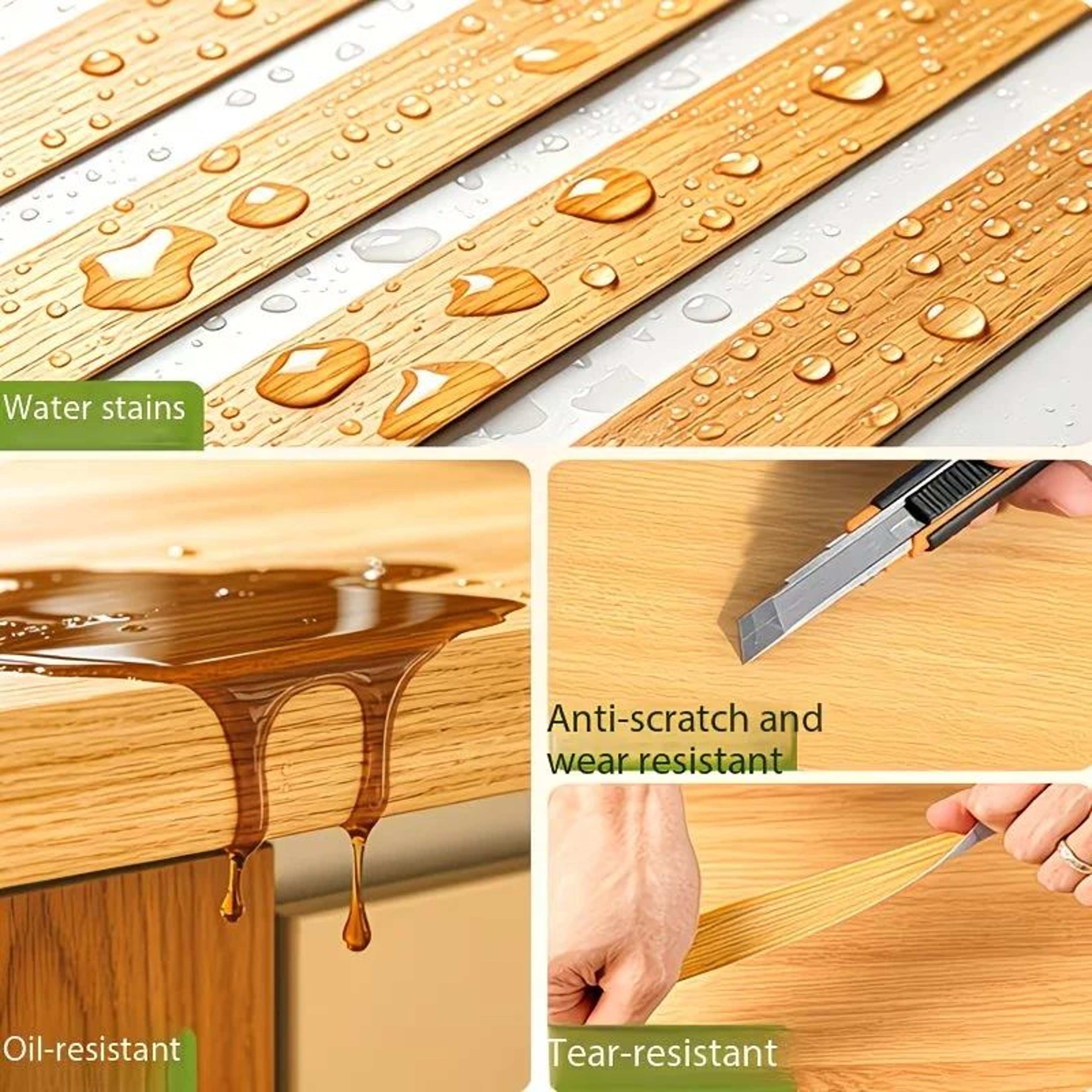 Wood Grain Self Adhesive Edge Banding Tape 4
