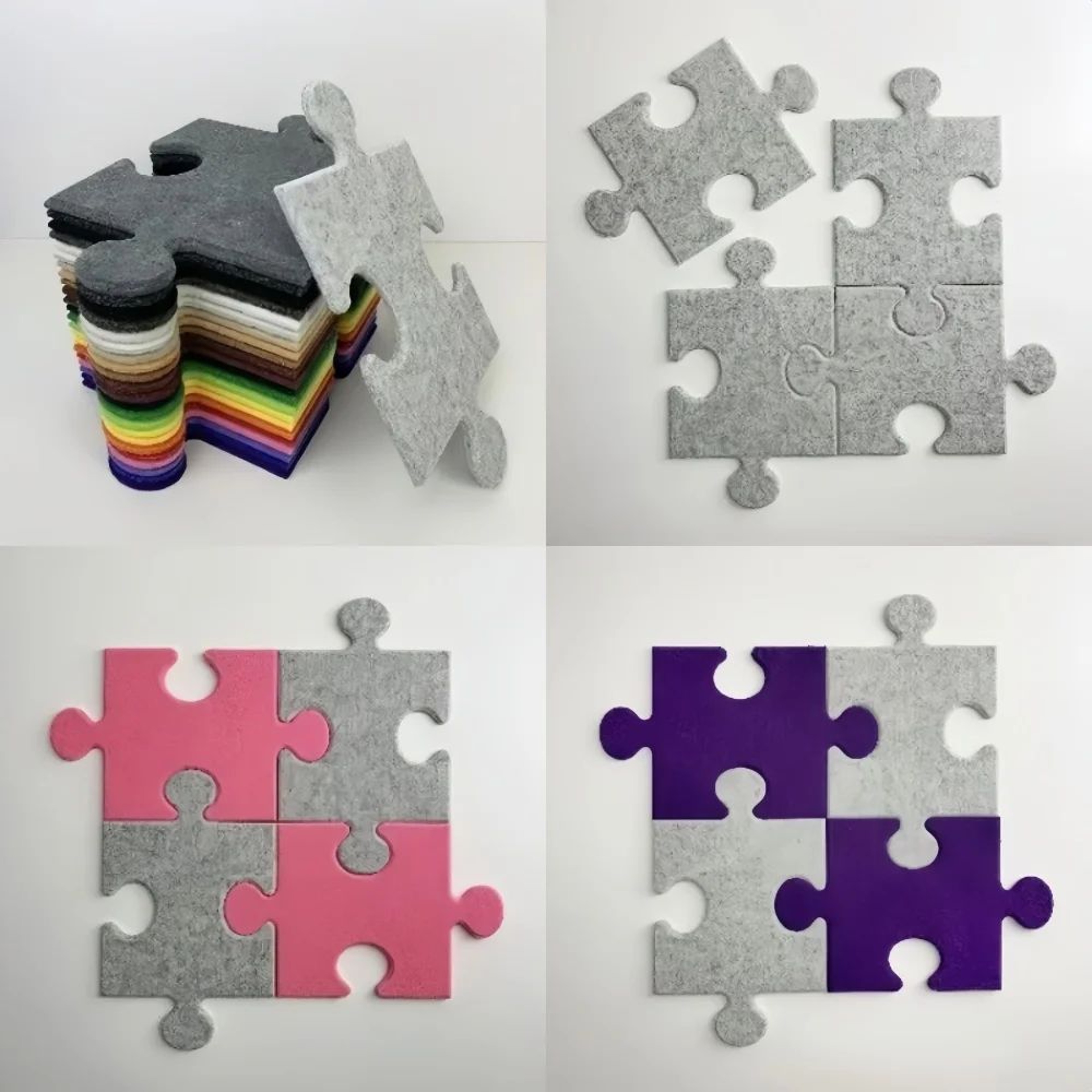 Cartoon Puzzle Wall Sticker Home Decor 5
