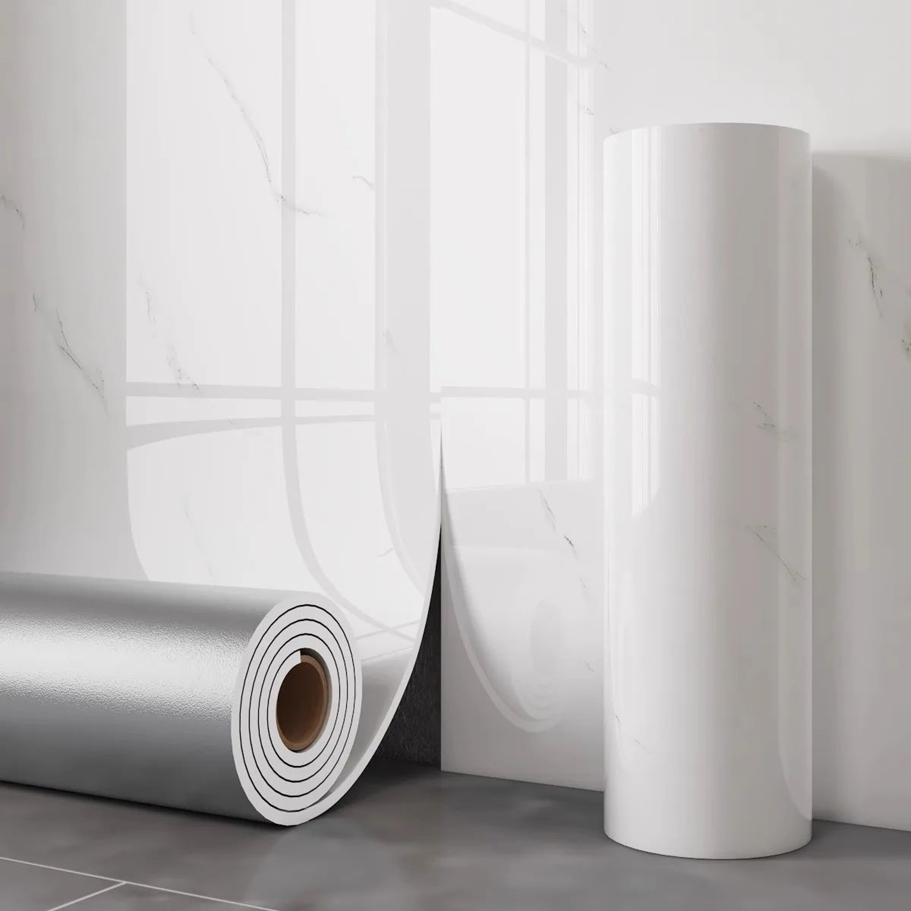 Marble Peel And Stick Foam Tile Wallpaper 9
