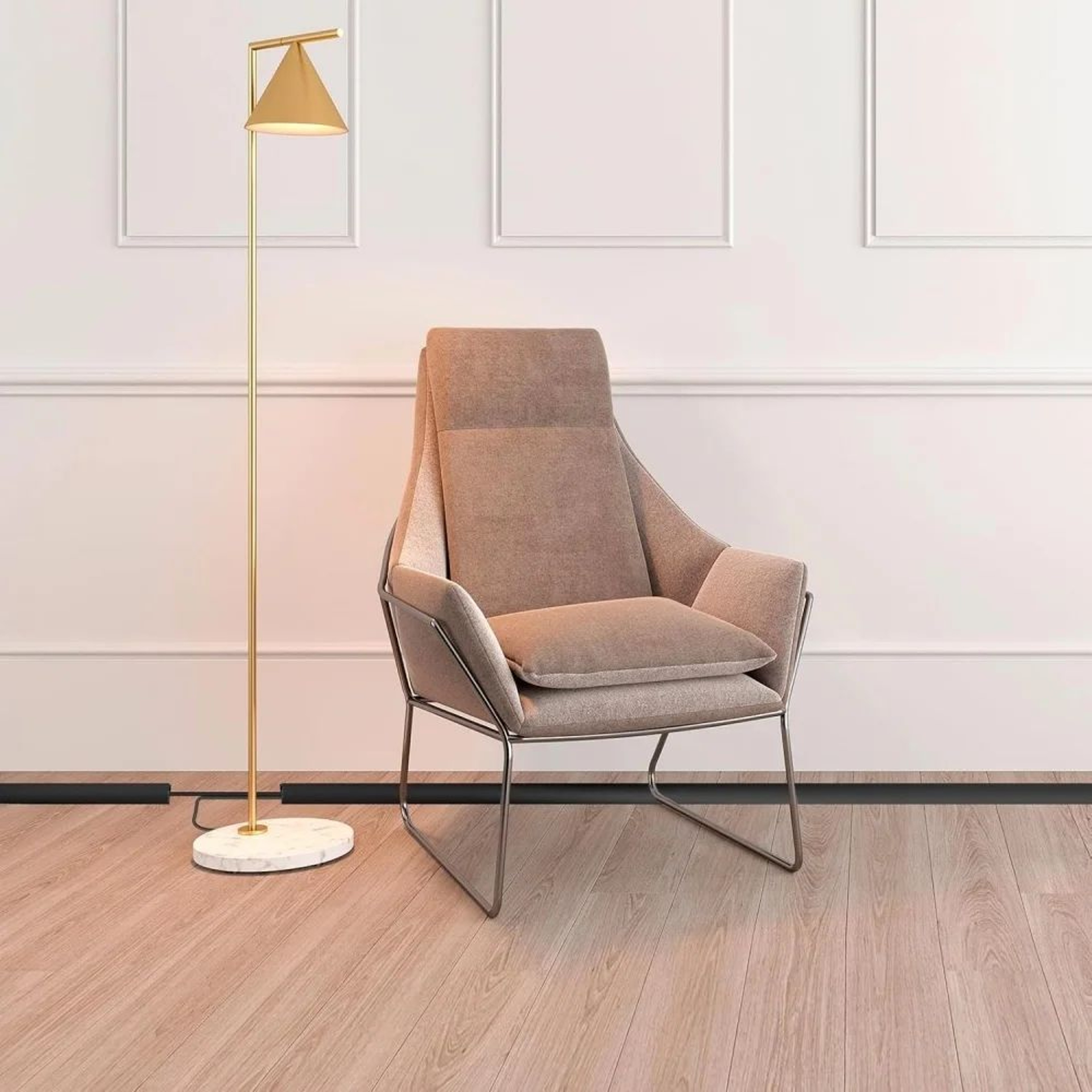 Self Adhesive Floor Cord Cover Cable Protector 3