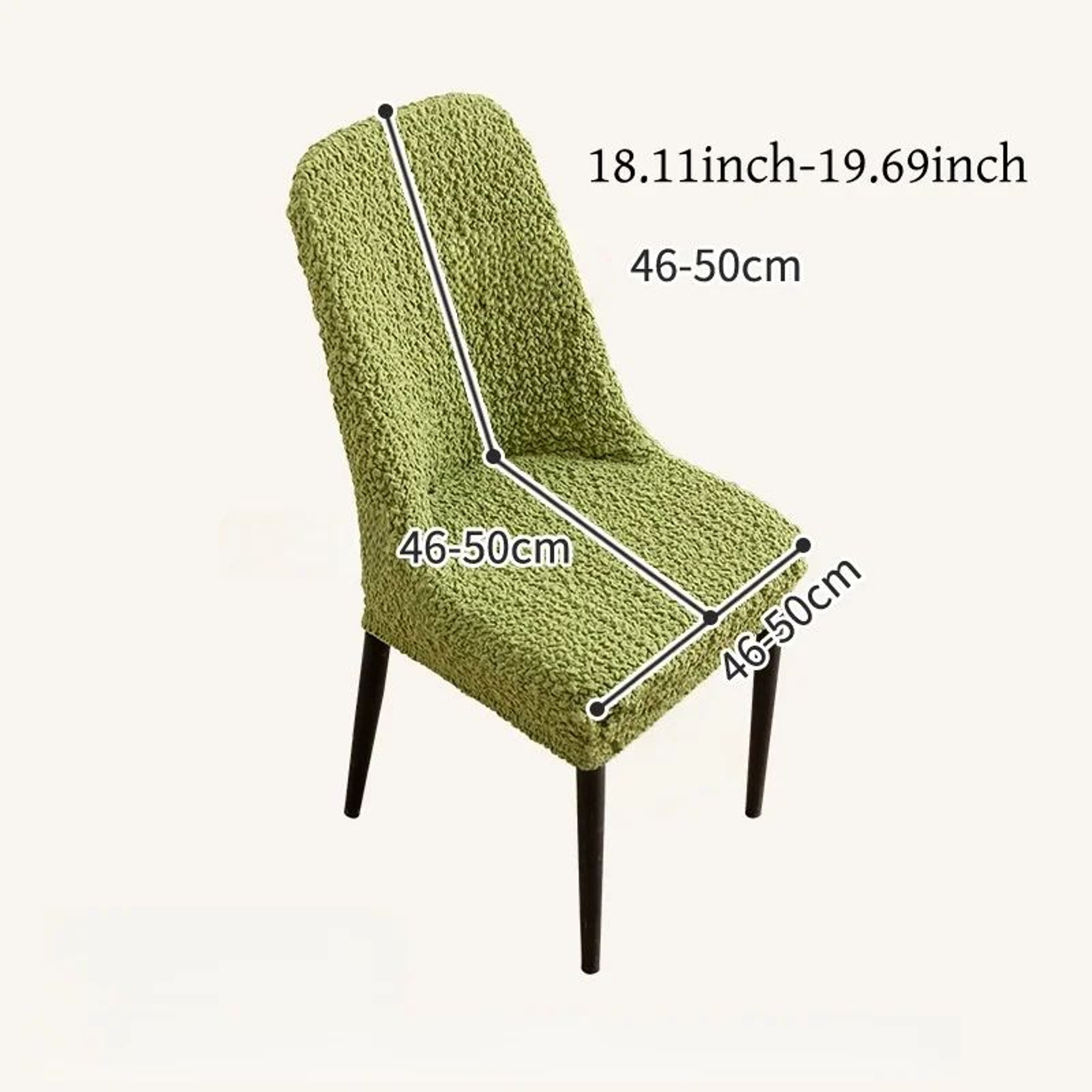 Elastic Curved Chair Cover Stretch Backrest Protector 1