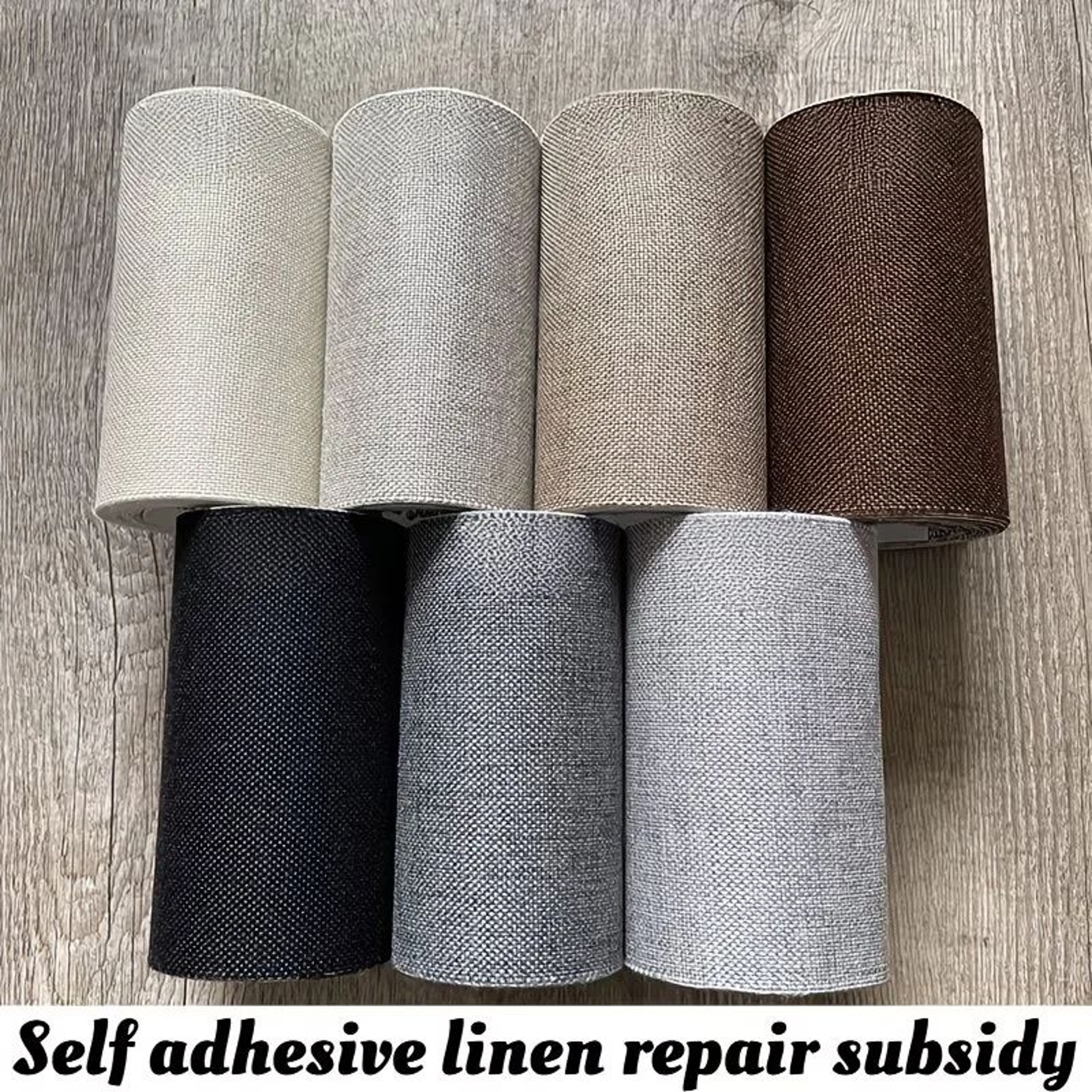 Self Adhesive Linen Fabric Repair Patch 2