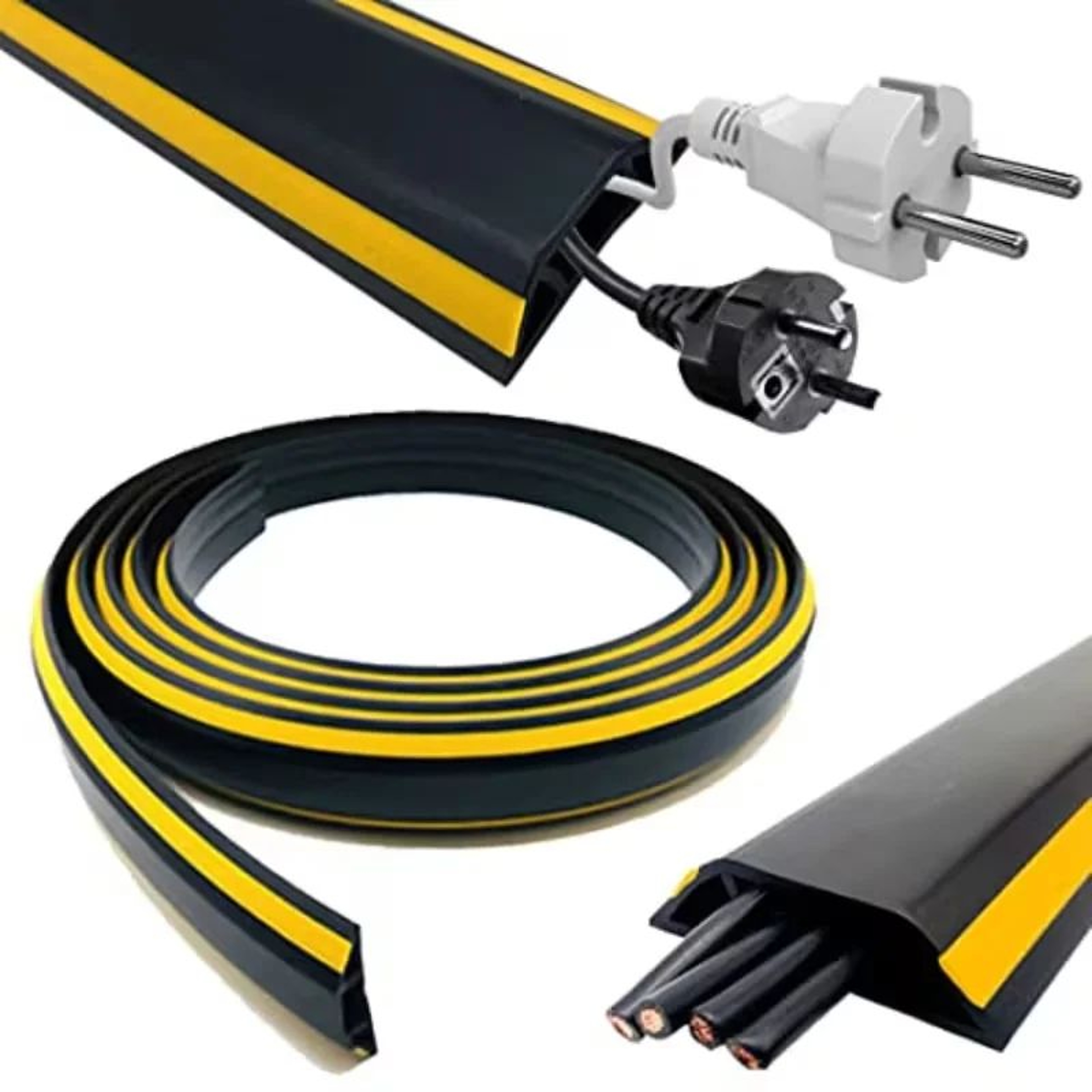 Floor Cord Cover Cable Organizer Wire Protector 0