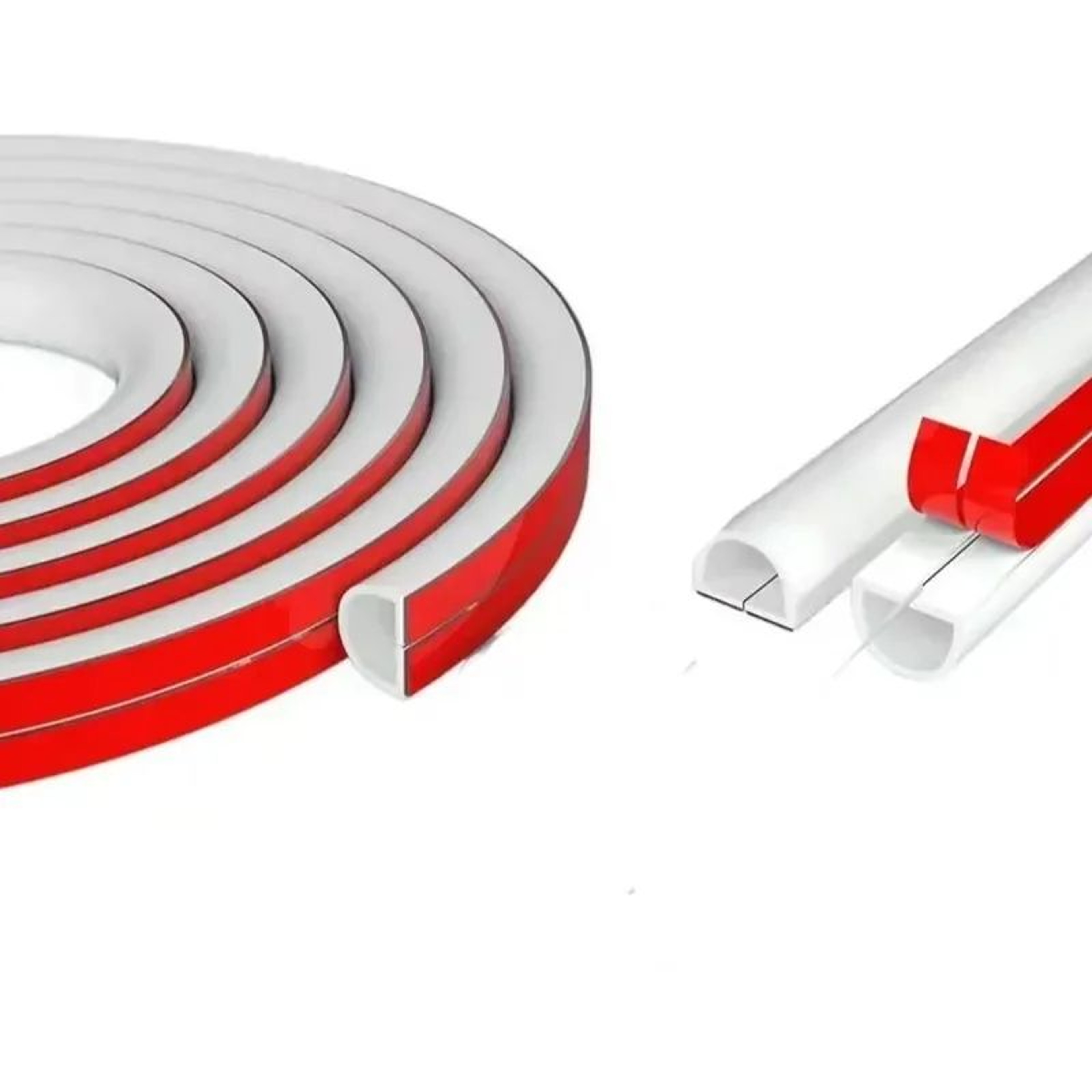 Flexible Self Adhesive Cable Raceway Cord Cover 8
