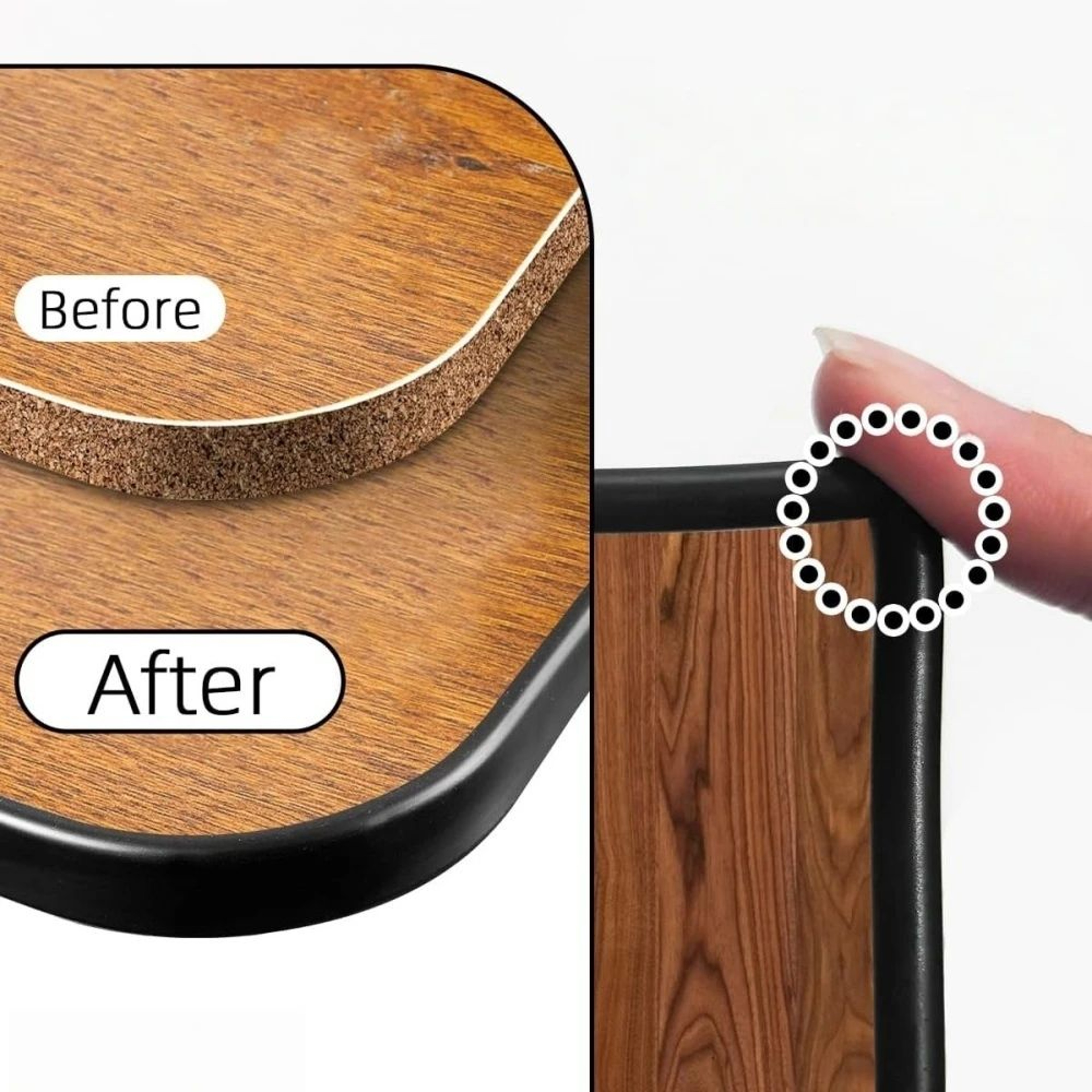 Self Adhesive U Shape Furniture Edge Banding 5
