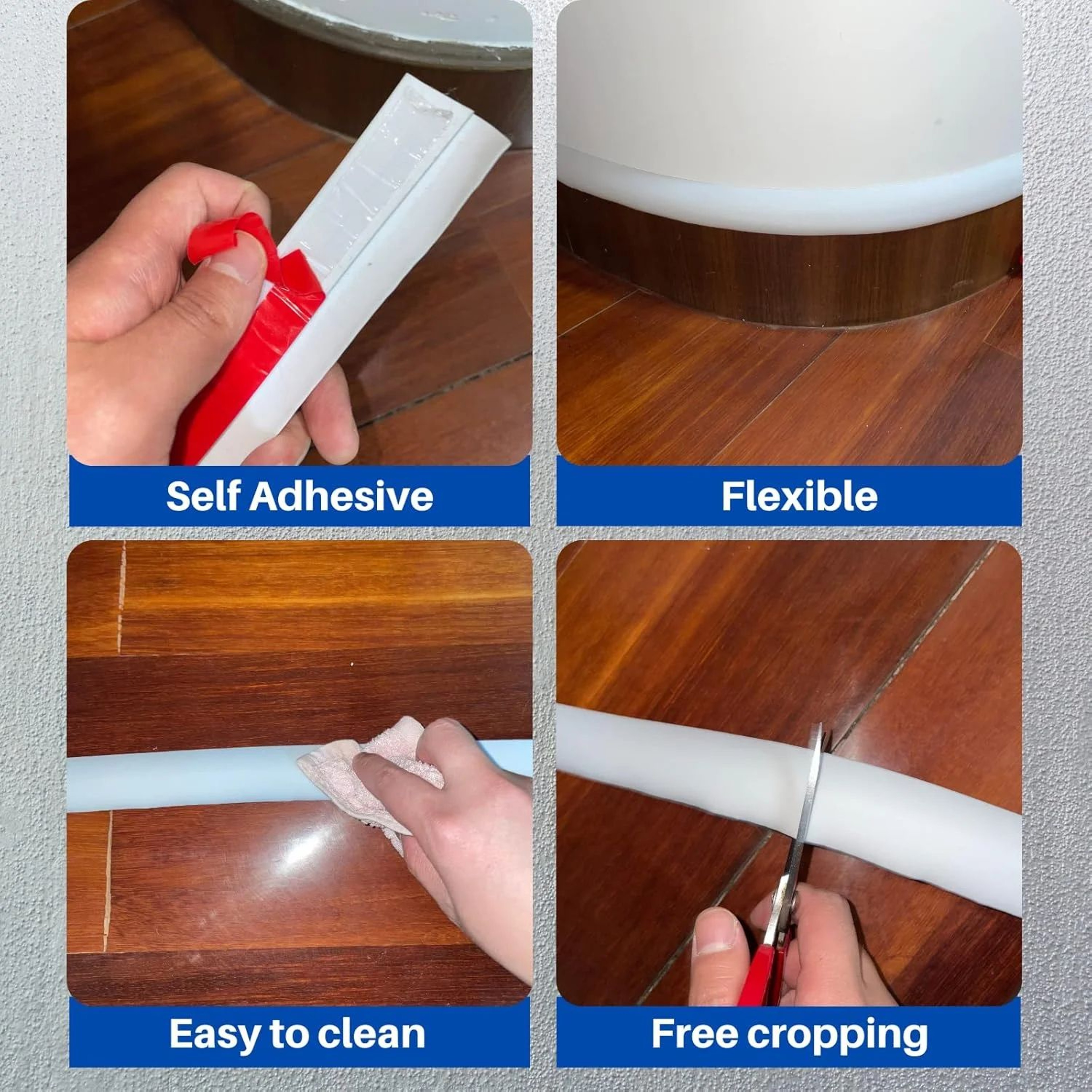 Self Adhesive Carpet To Tile Floor Transition Strip 5