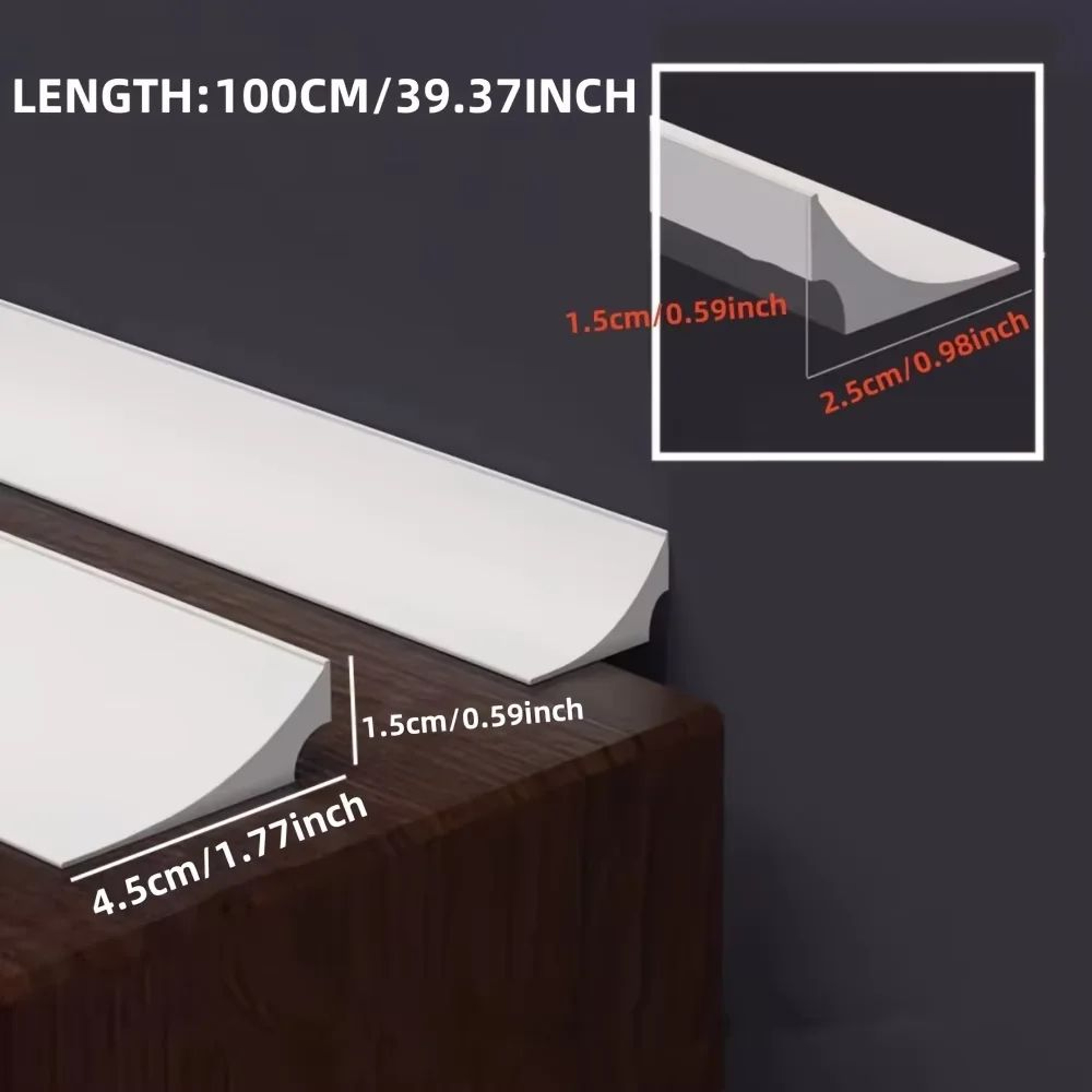 Flexible Shower Water Barrier Sealing Strip 1