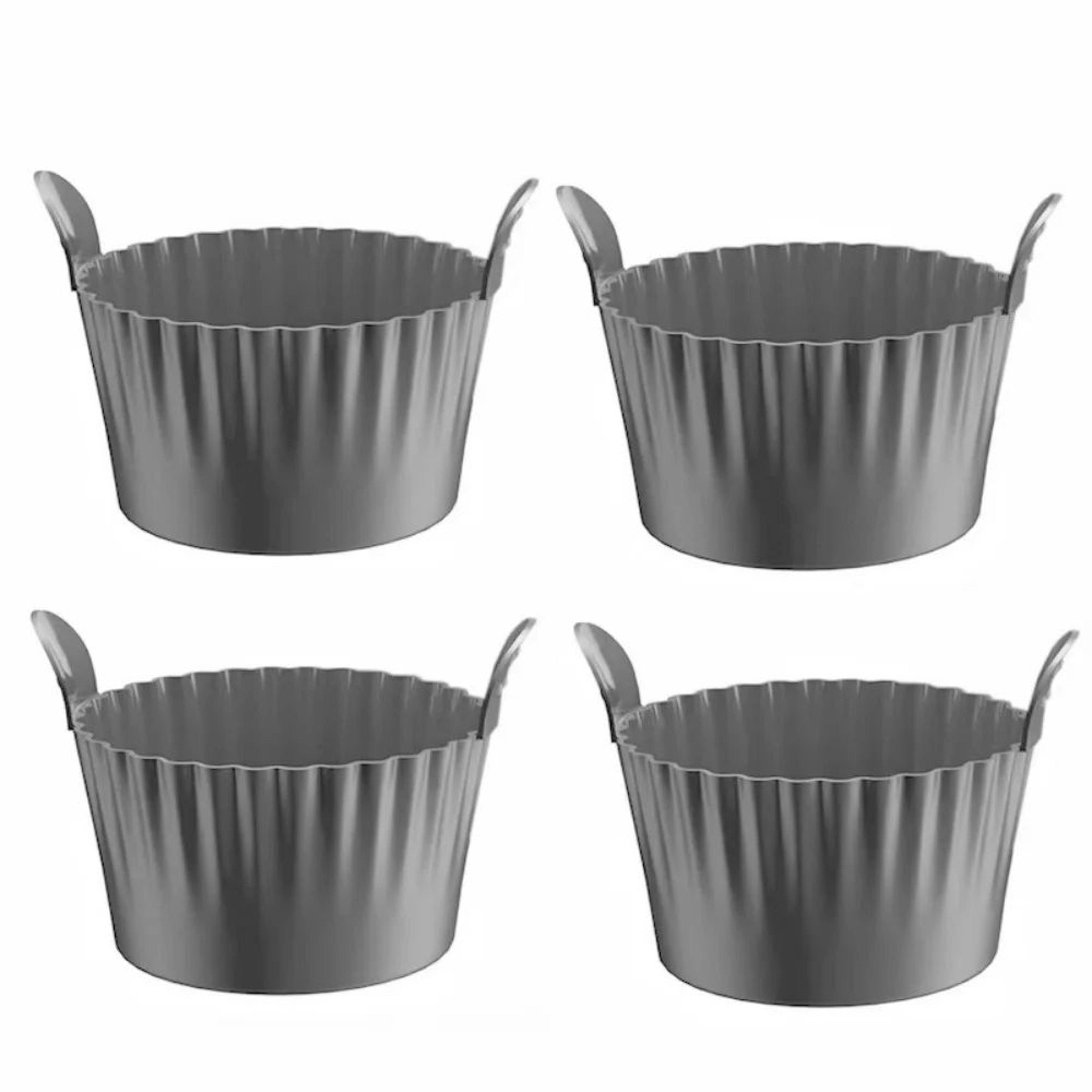 Reusable Silicone Baking Cups With Handles 10