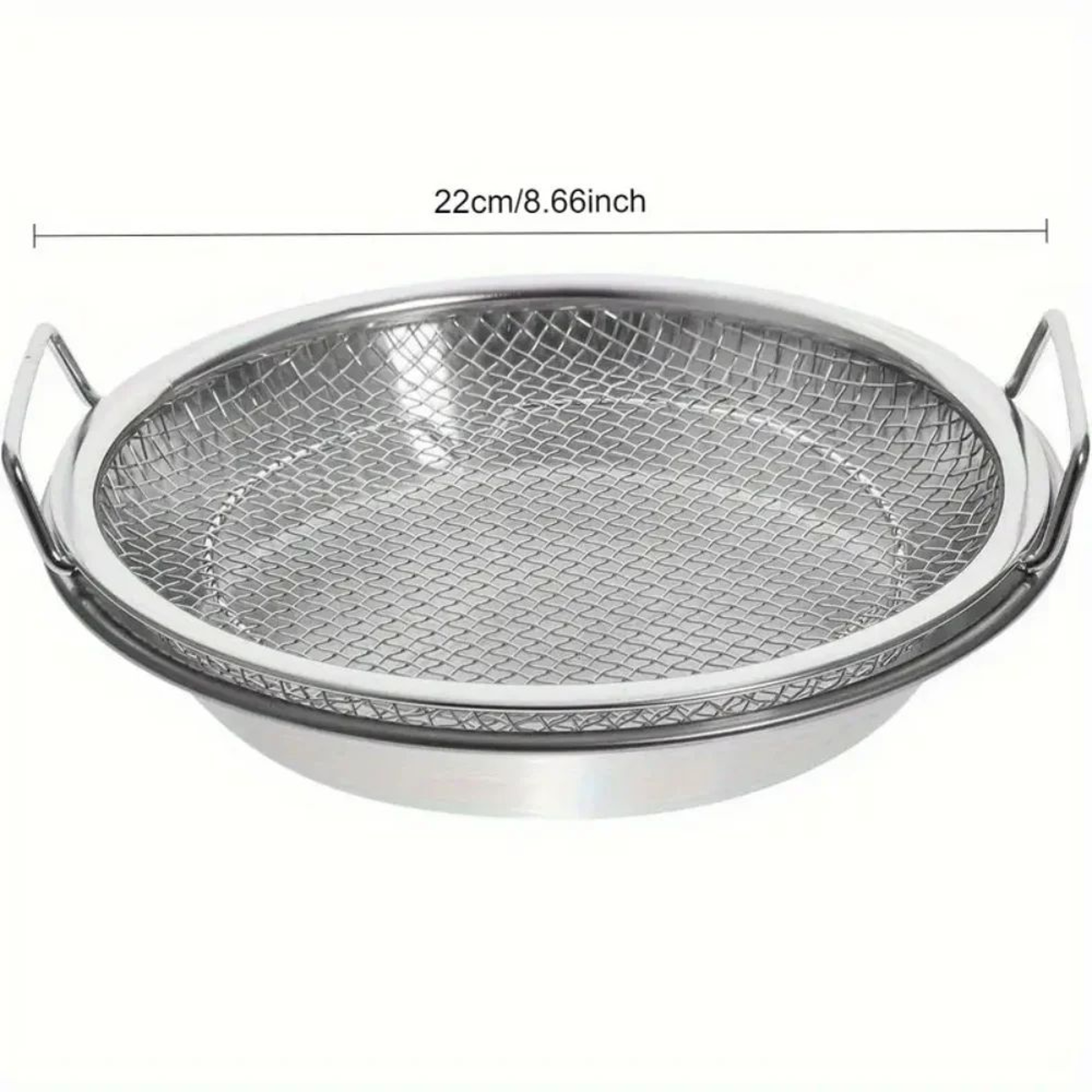 Stainless Steel Round Food Strainer Basket 7
