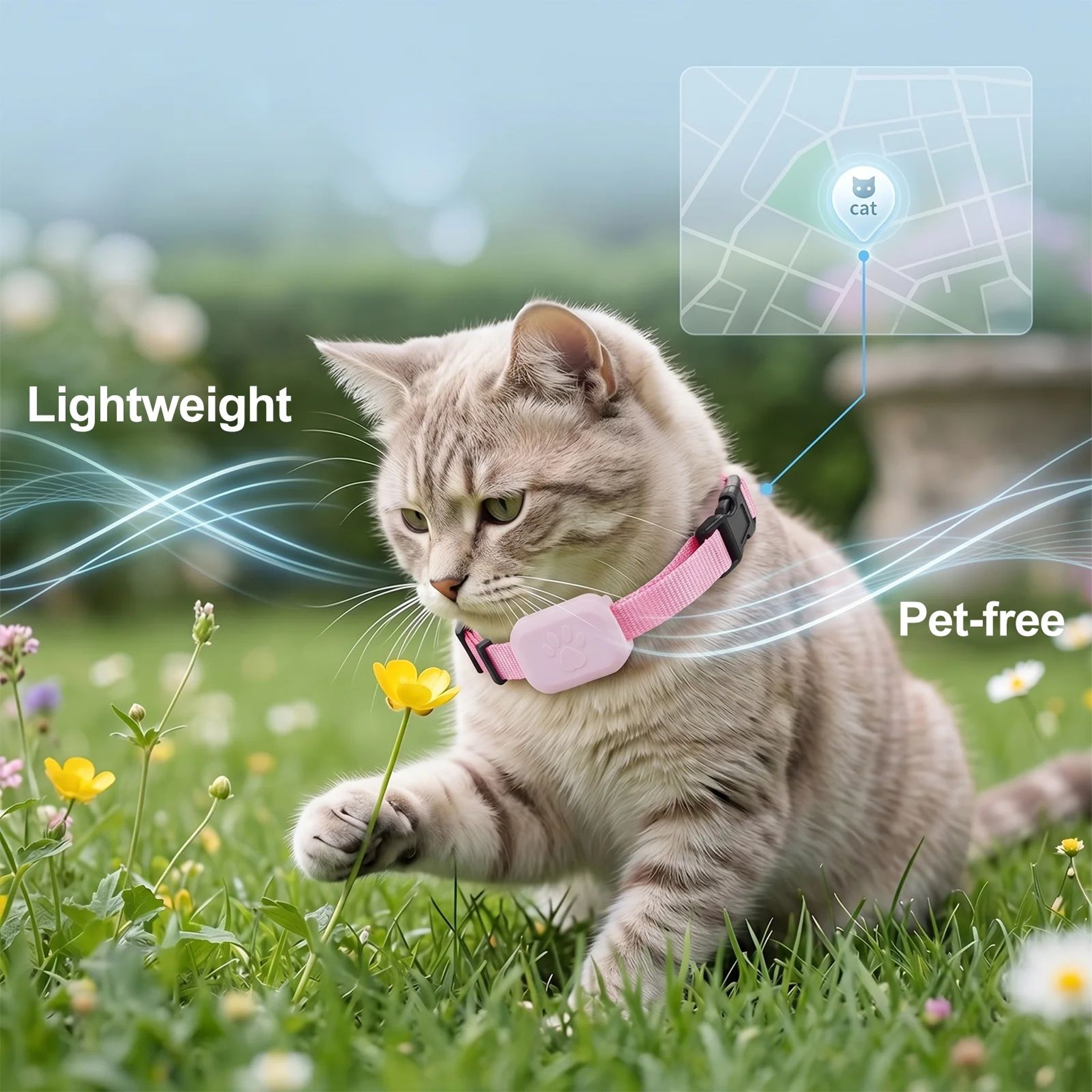 Apple Find My Pet Tracker 5