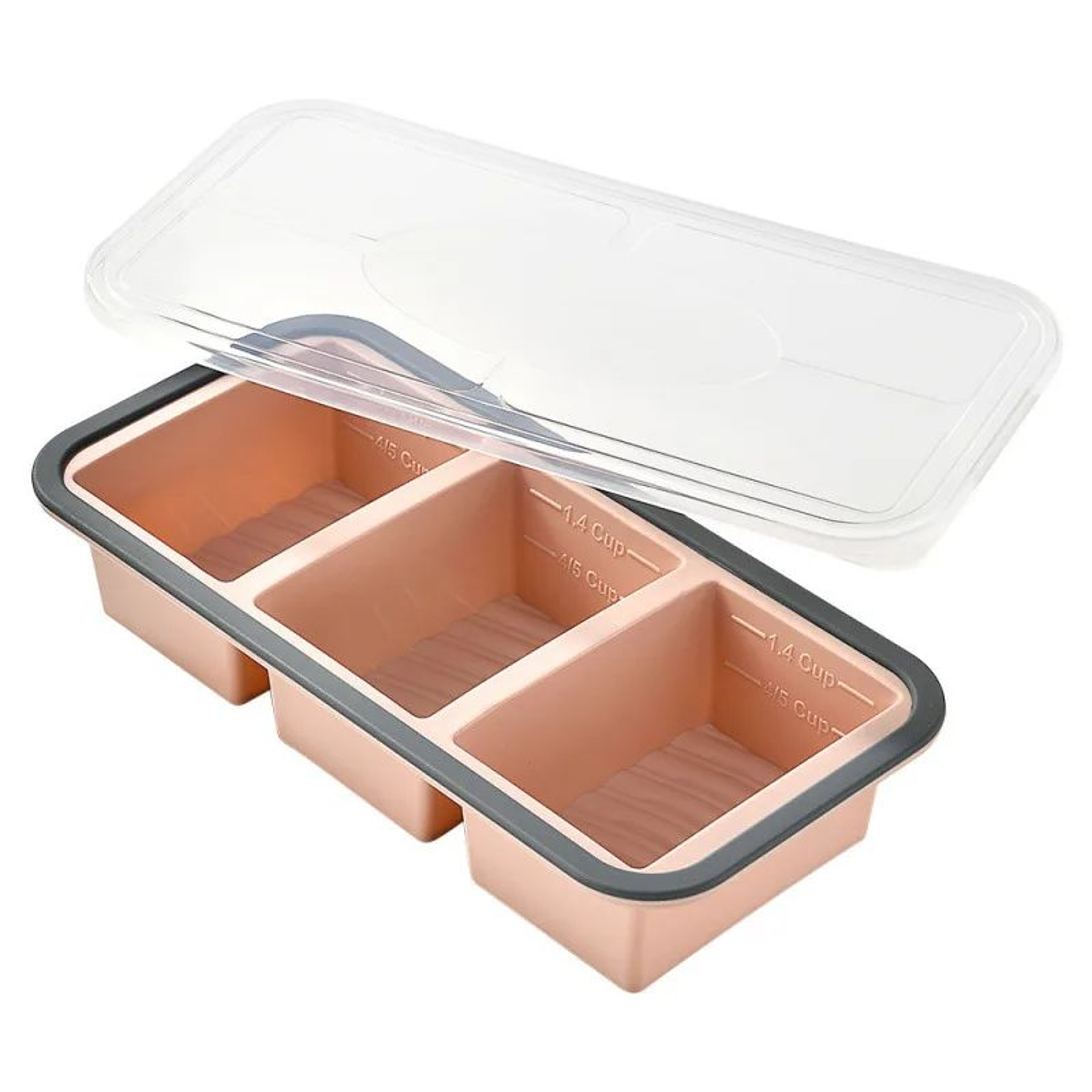 Silicone Soup Freezer Tray With Lid 13