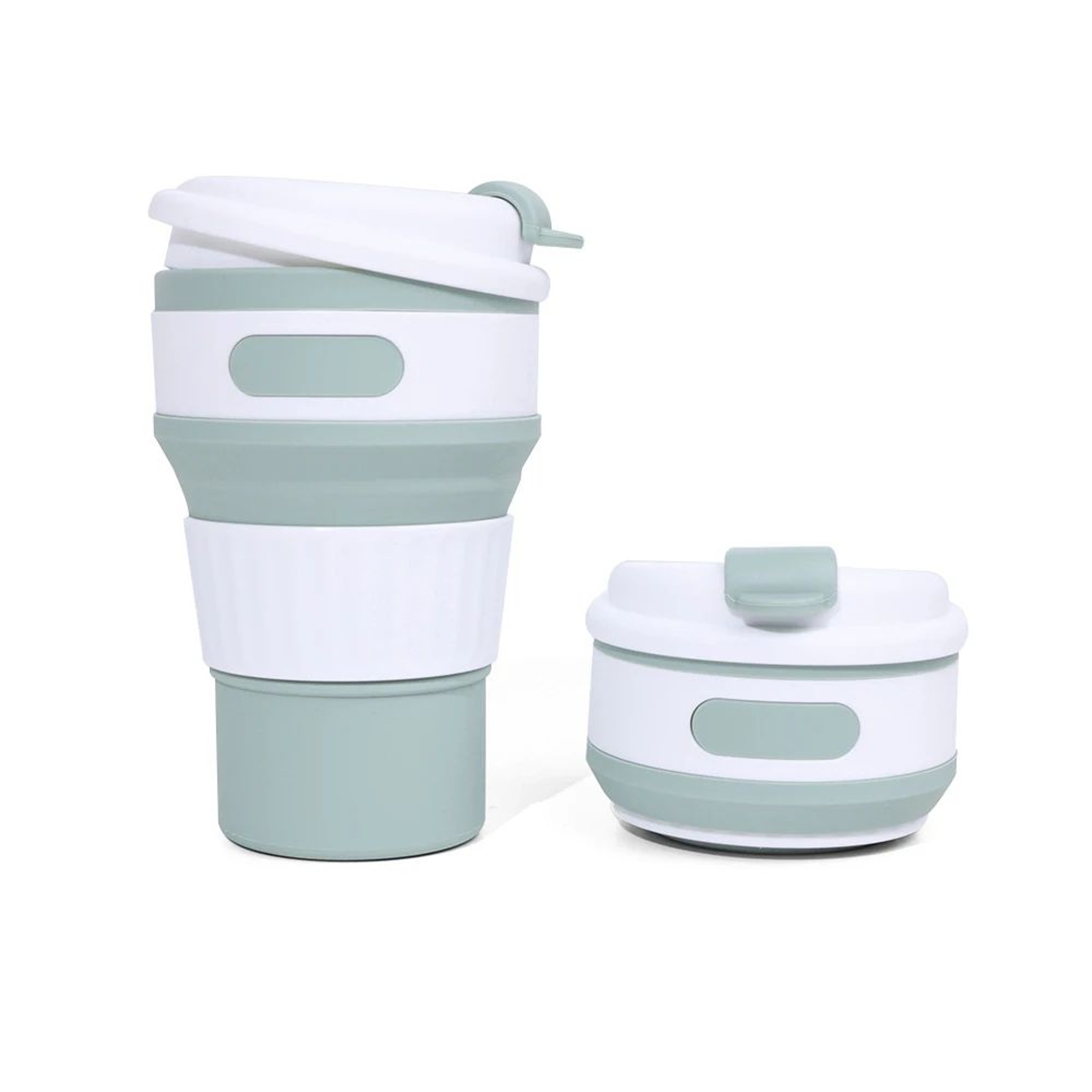 350ml Silicone Folding Travel Cup 1