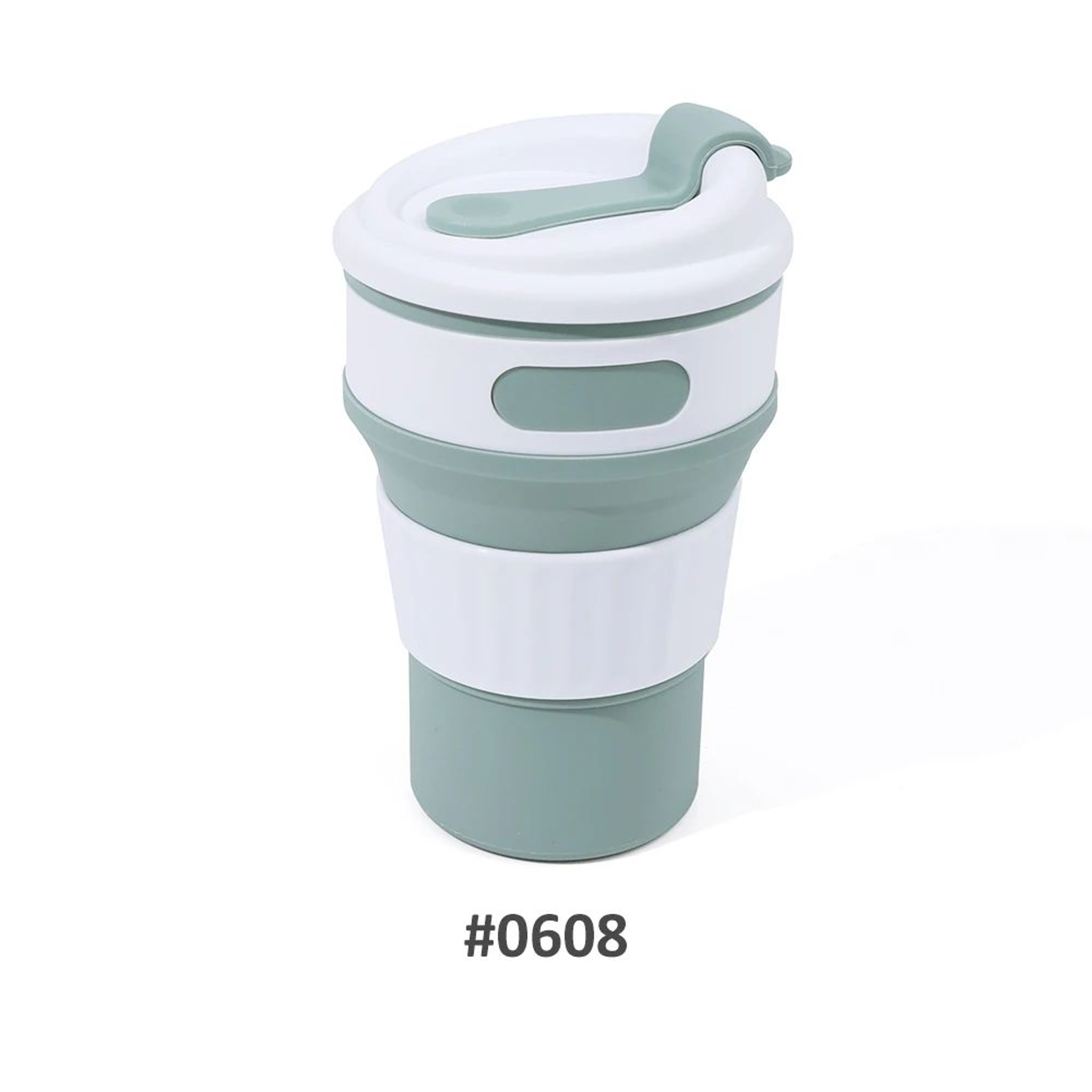 350ml Silicone Folding Travel Cup 8