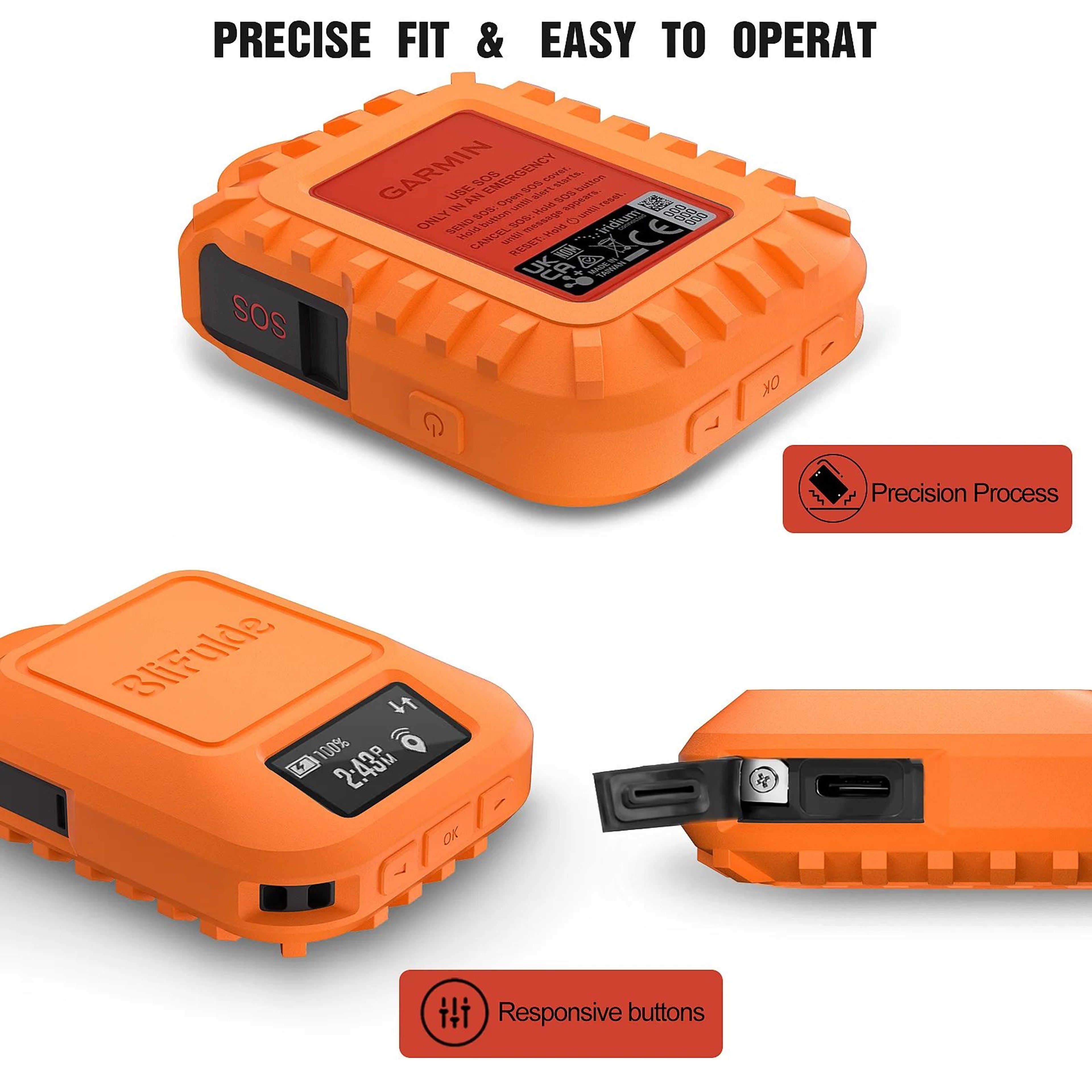 Garmin InReach Messenger Plus Silicone Case 3