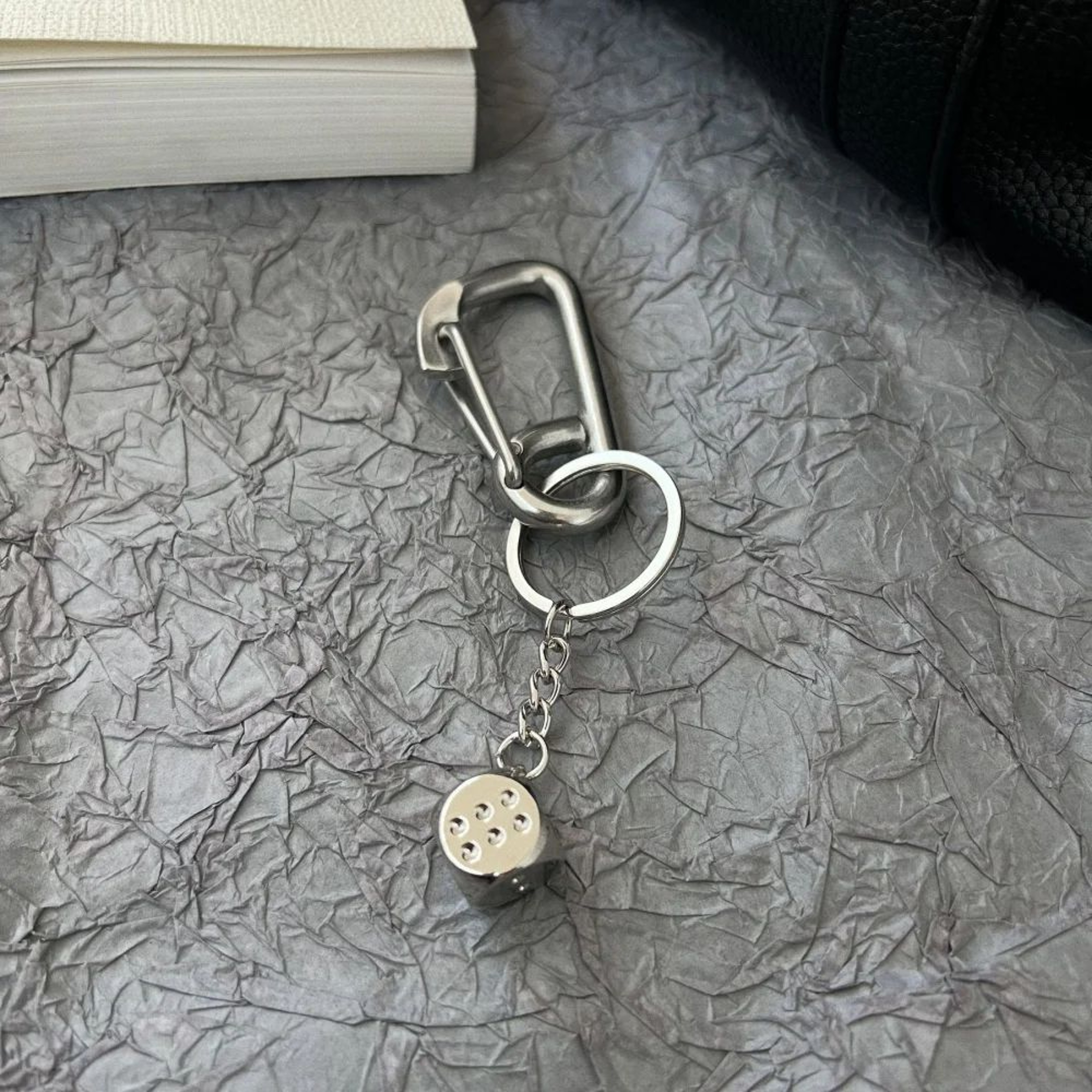 8 Ball Dice Bottle Opener Keychain 12