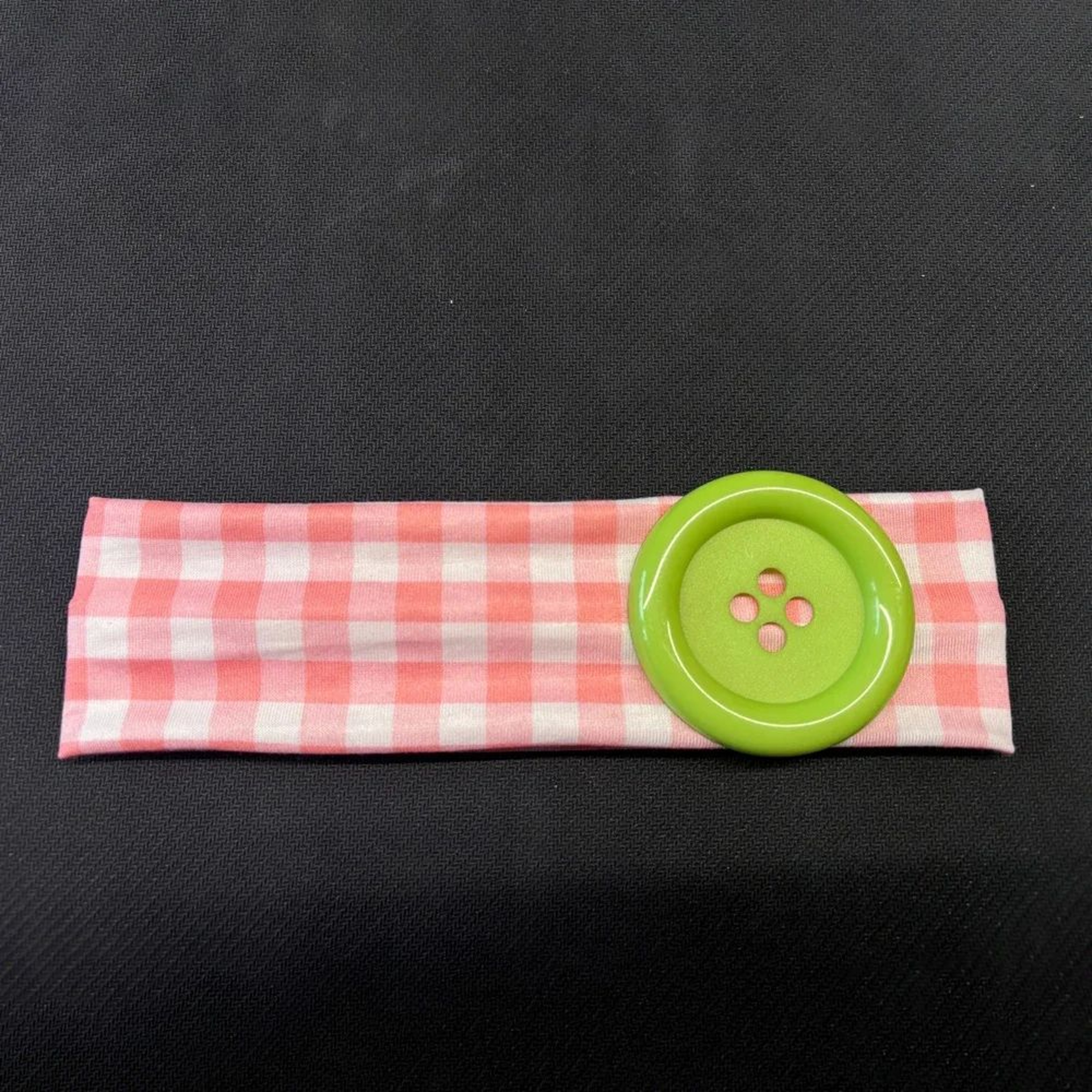 Vintage Polka Dot Button Headband 11