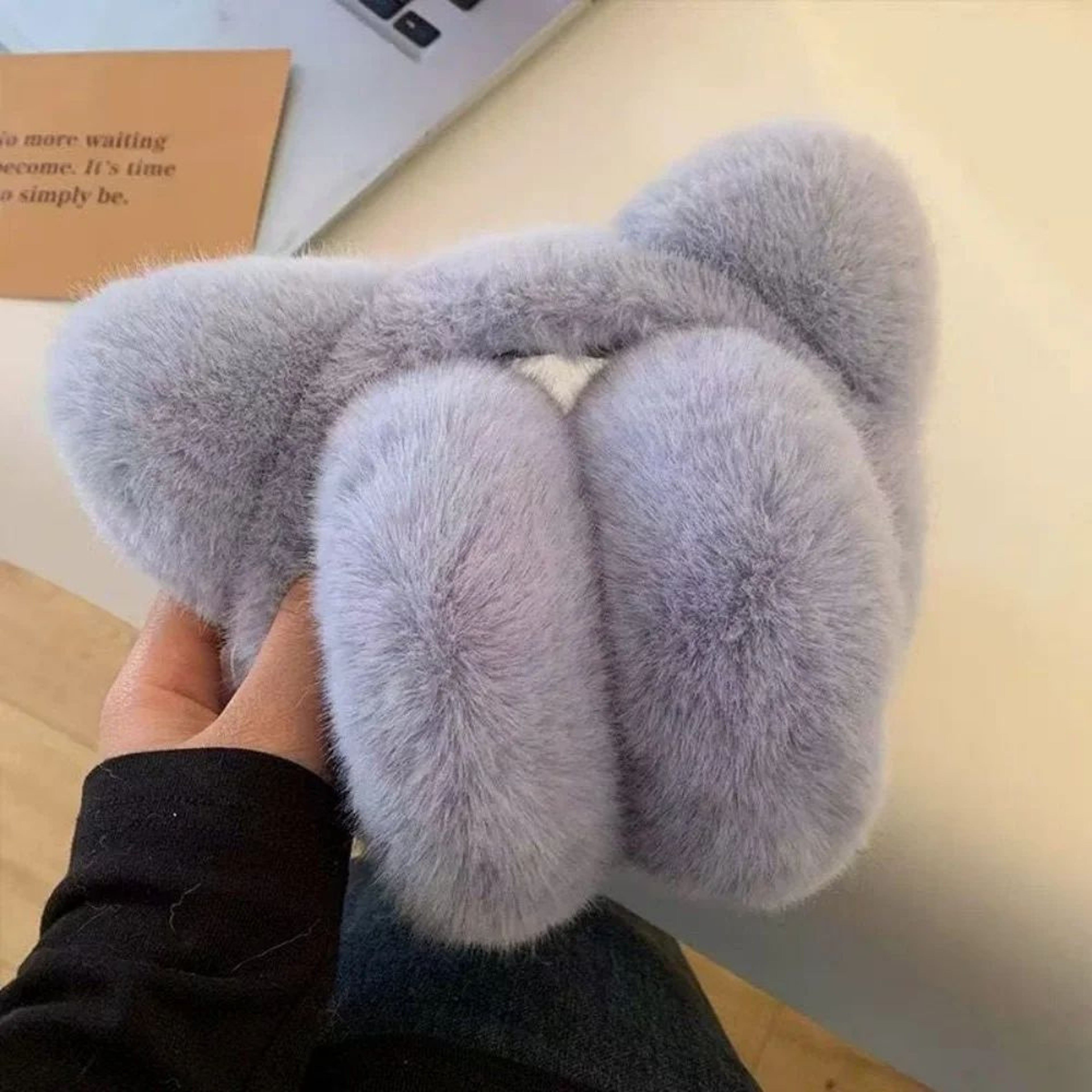Cute Cat Plush Winter Earmuffs 3