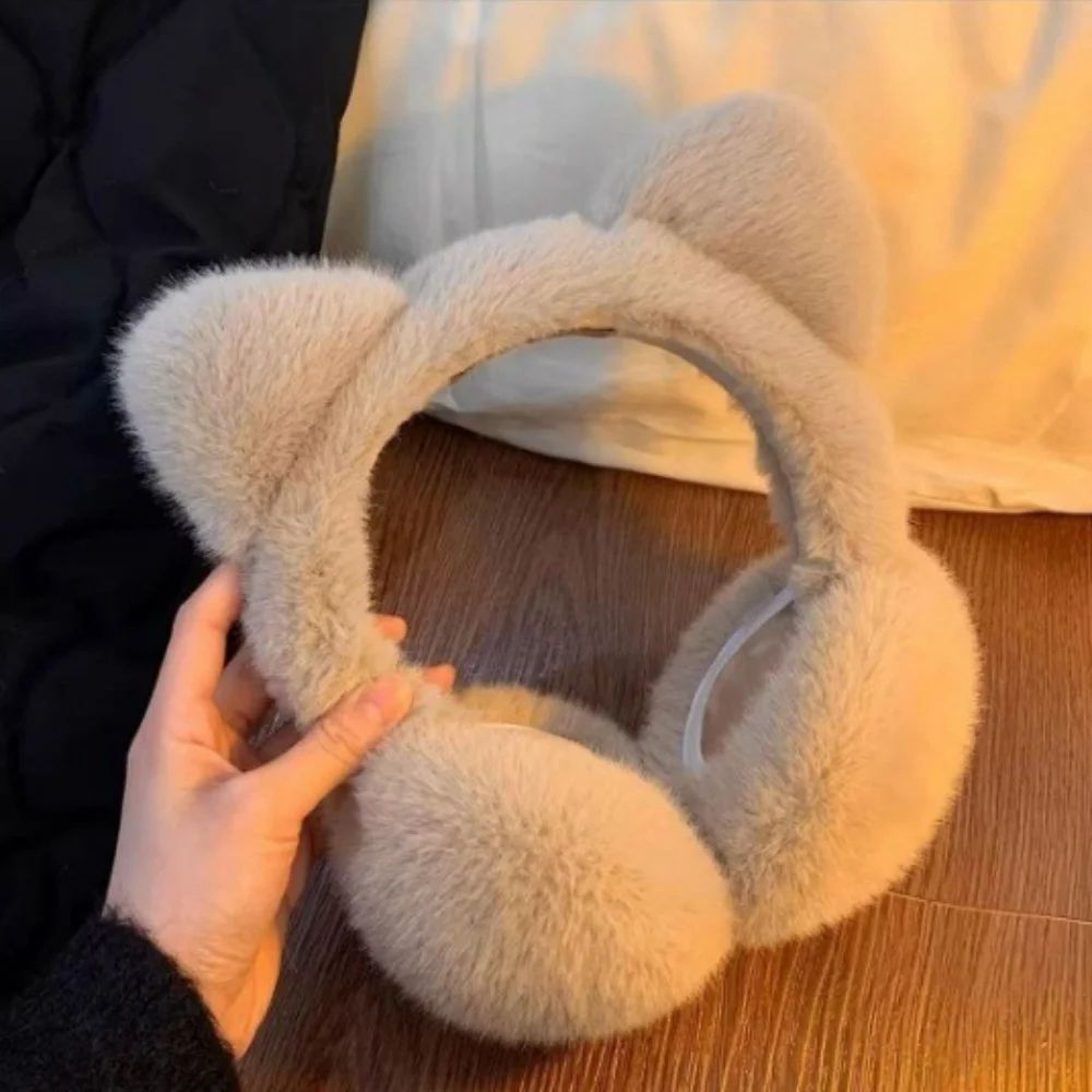 Cute Cat Plush Winter Earmuffs 5