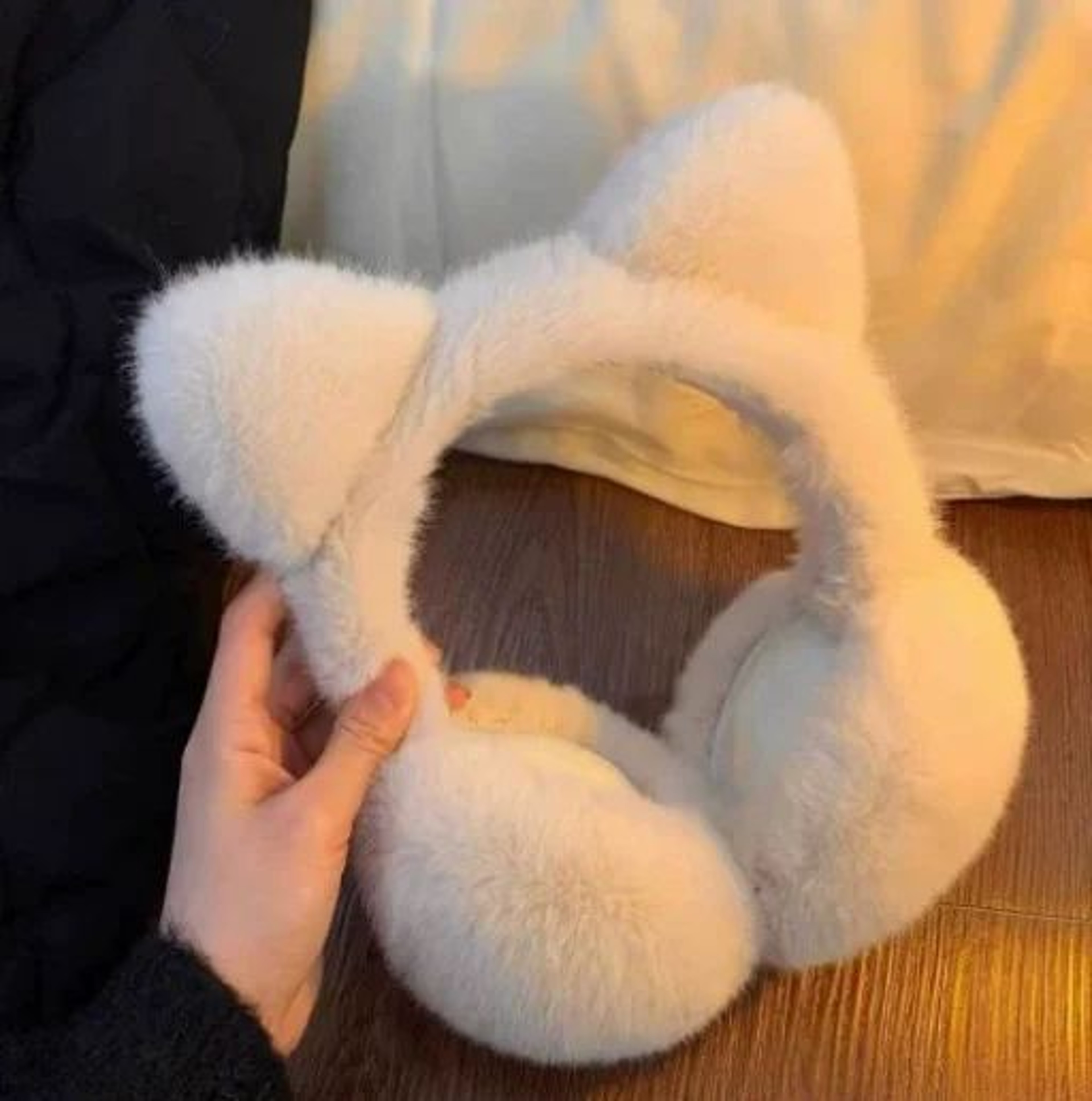 Cute Cat Plush Winter Earmuffs 6