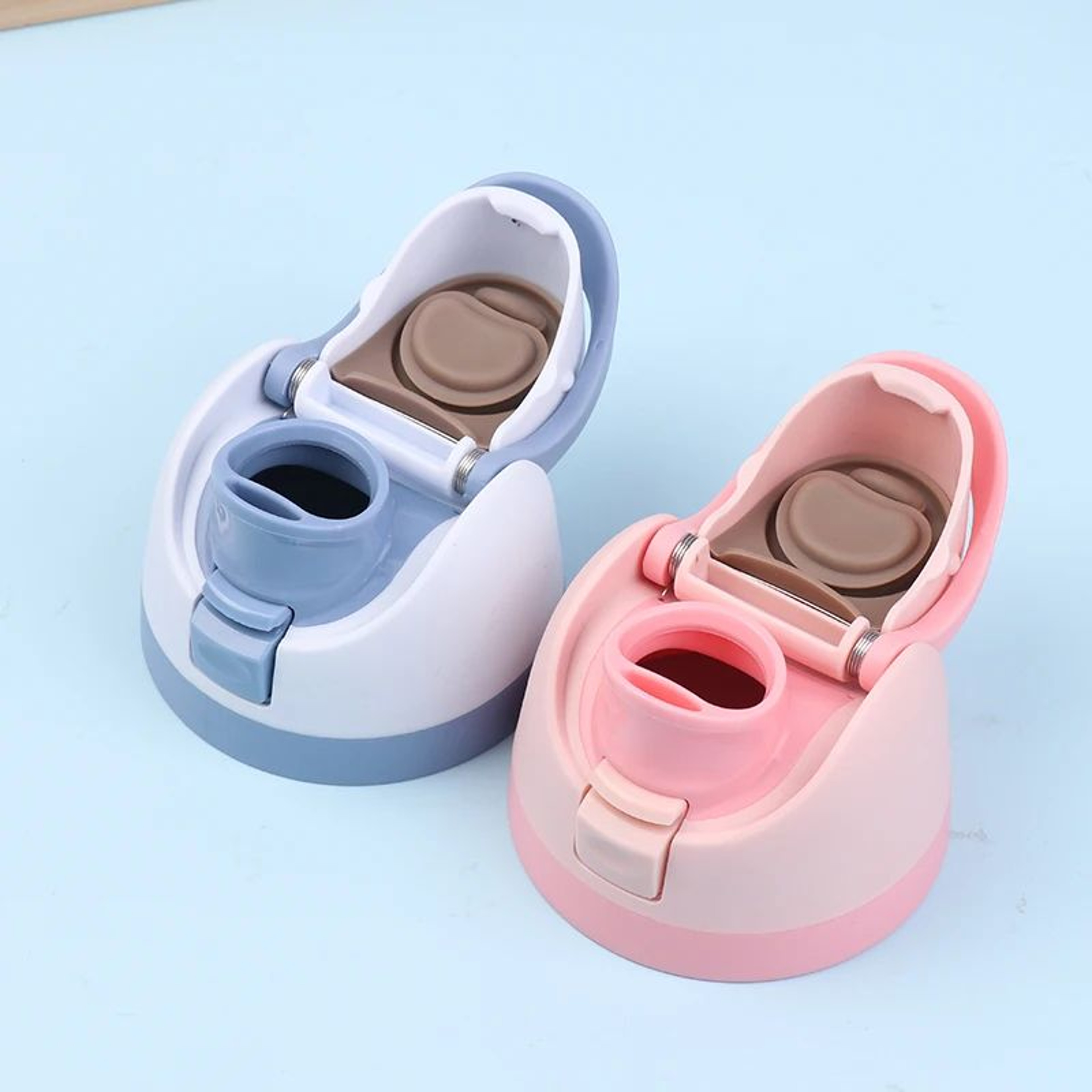 One Button Water Bottle Replacement Lid 5