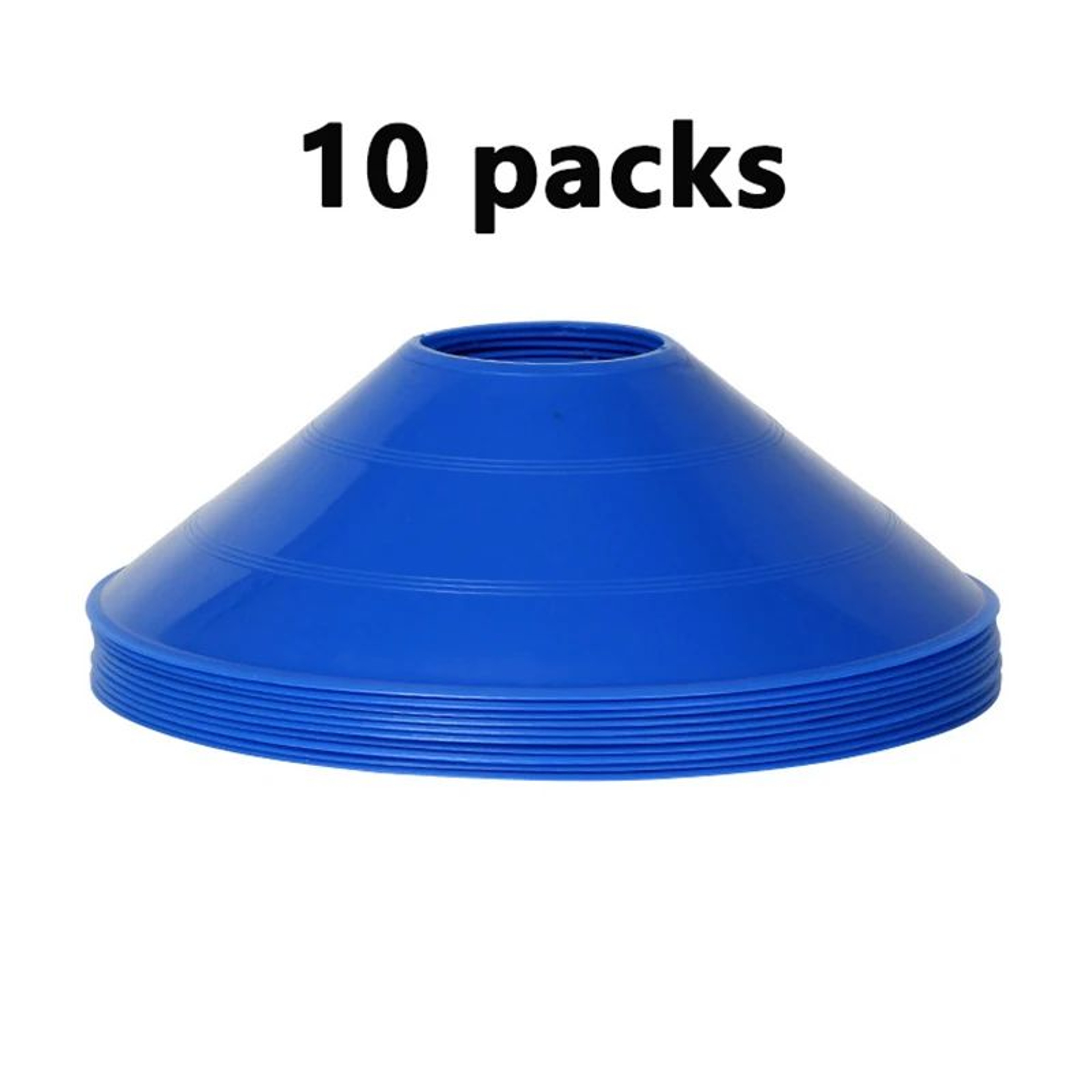 10 Piece Agility Training Disc Cones 6